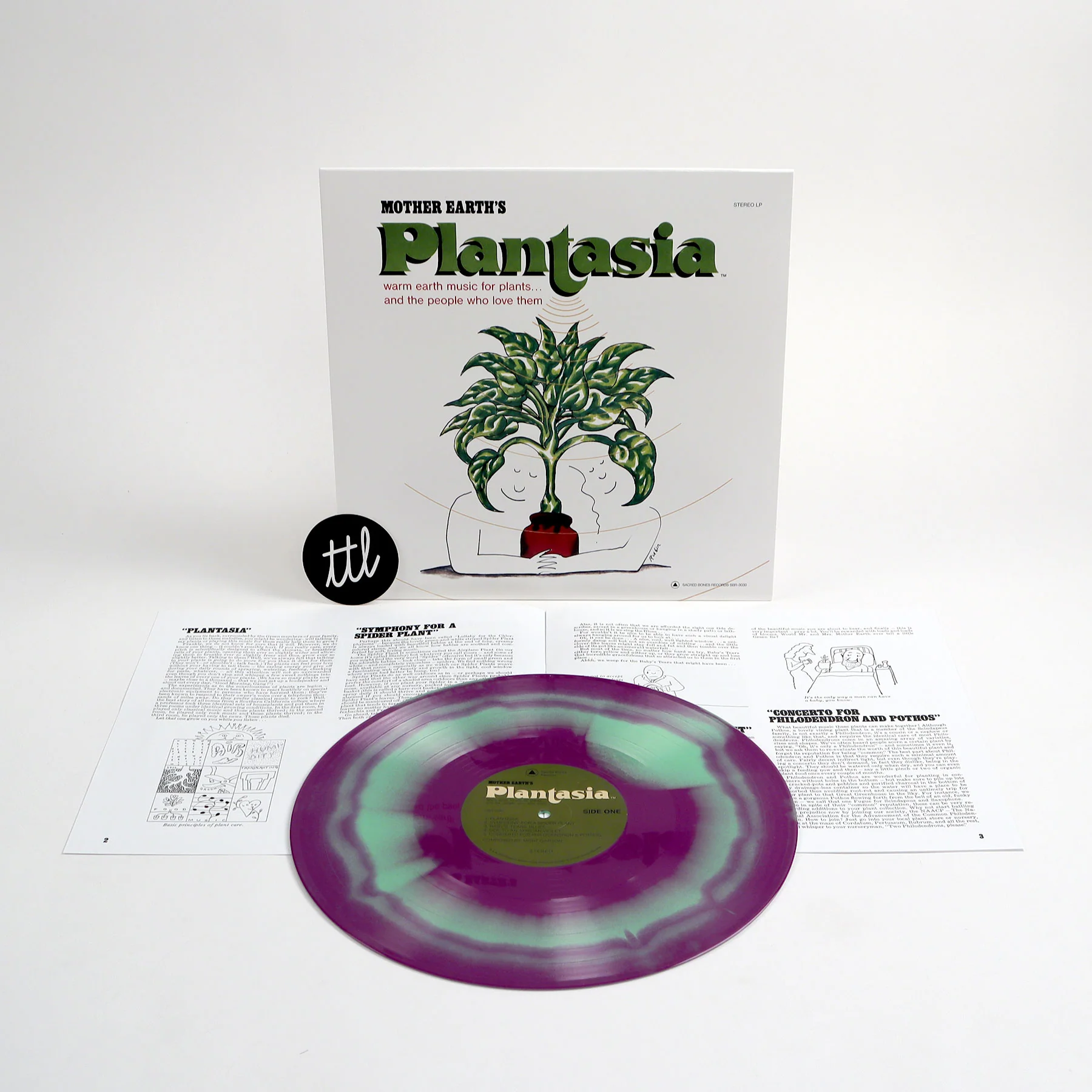 Mort Garson: Mother Earth's Plantasia (Pink & Green Colored Vinyl) Vinyl LP - Image 2