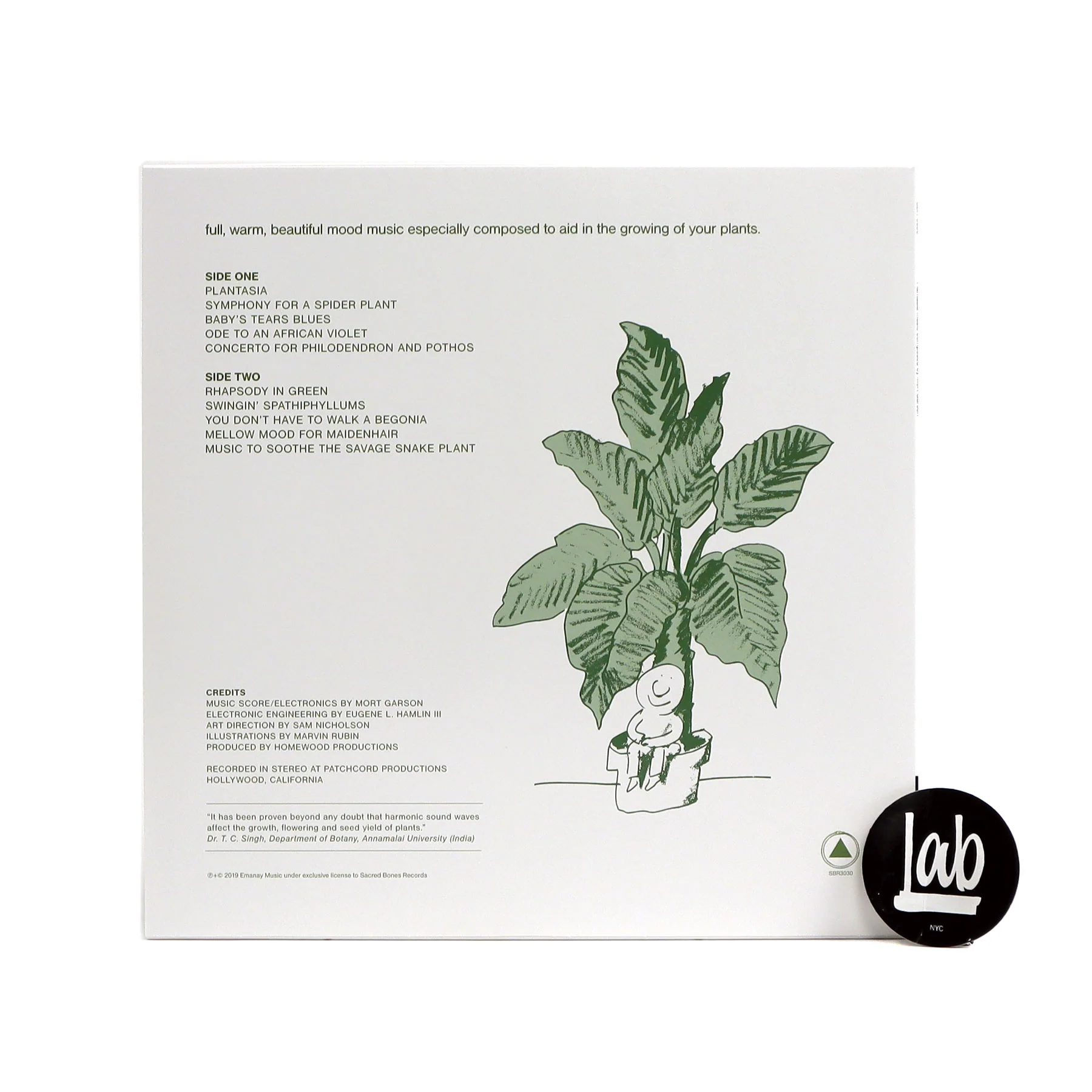 Mort Garson: Mother Earth's Plantasia (Pink & Green Colored Vinyl) Vinyl LP - Image 3