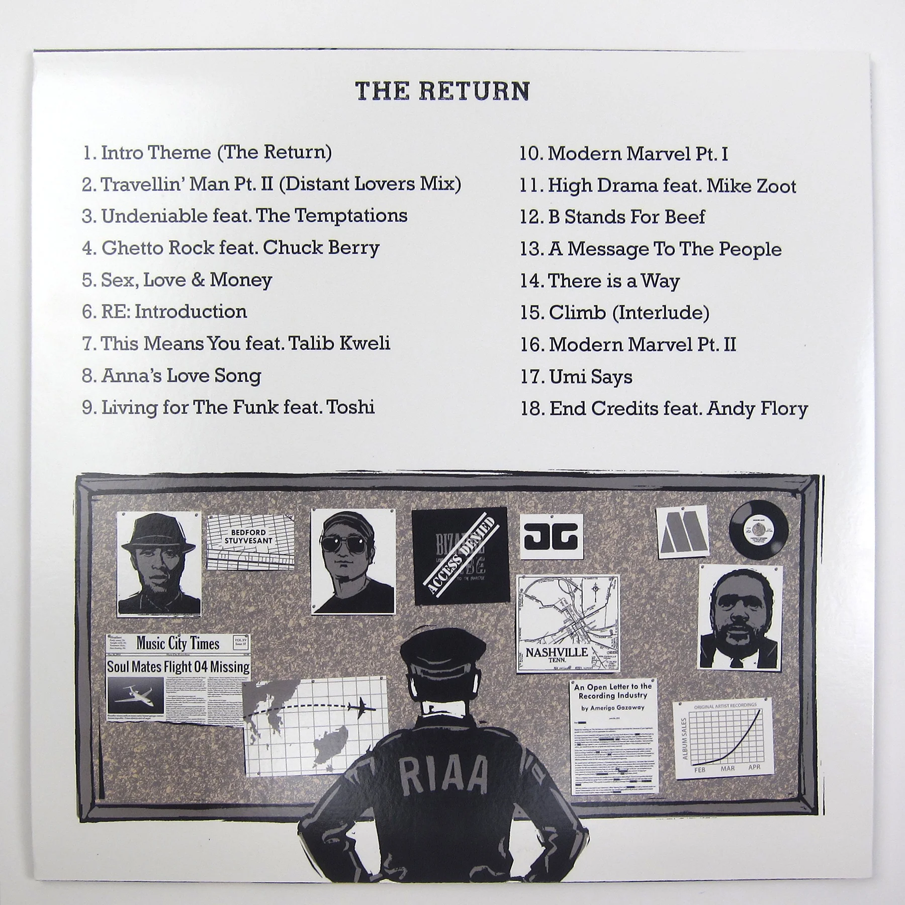 Mos Def vs Marvin Gaye: Yasiin Gaye - The Return Vinyl 2LP - Image 3