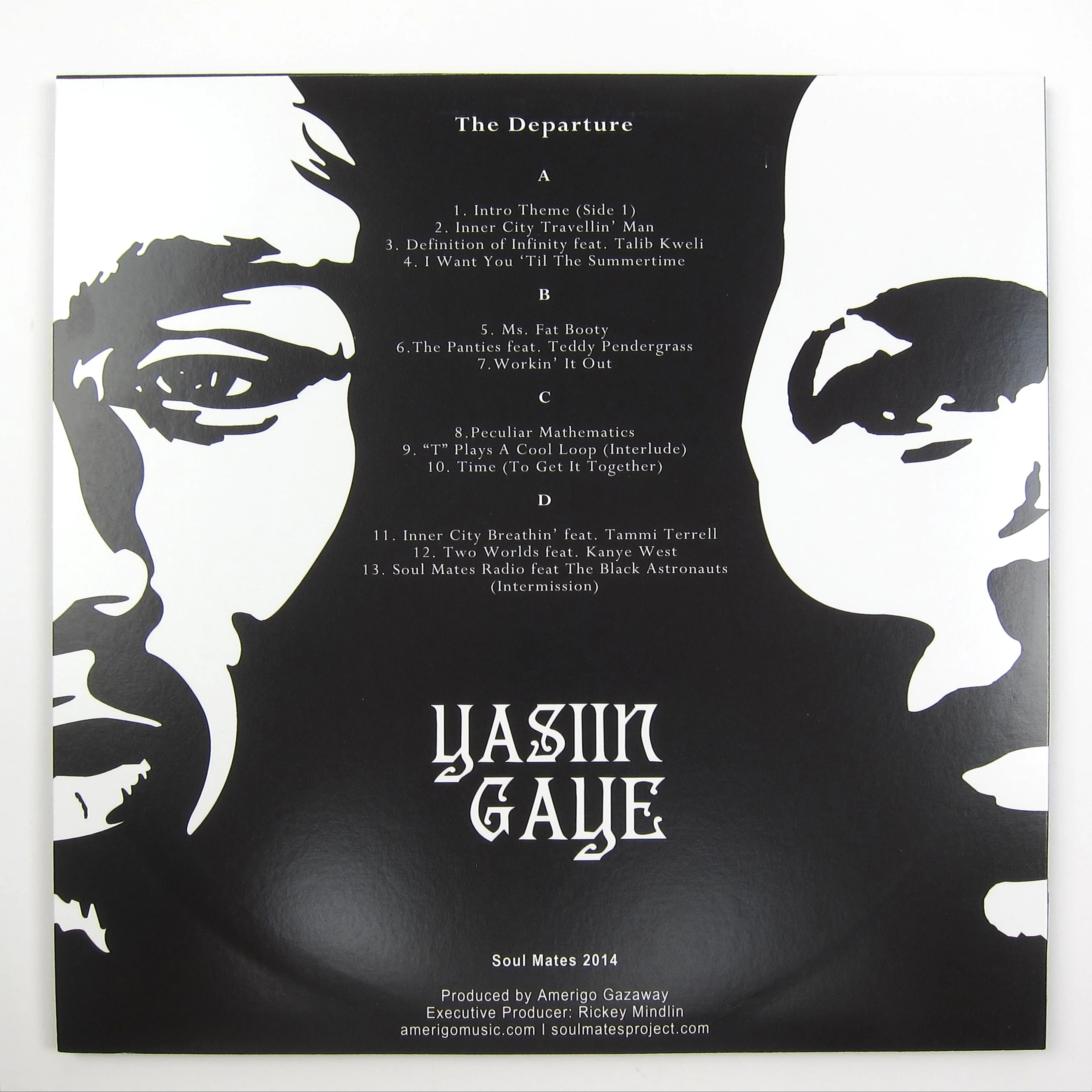 Mos Def vs Marvin Gaye: Yasiin Gaye - The Departure Vinyl 2LP - Image 3