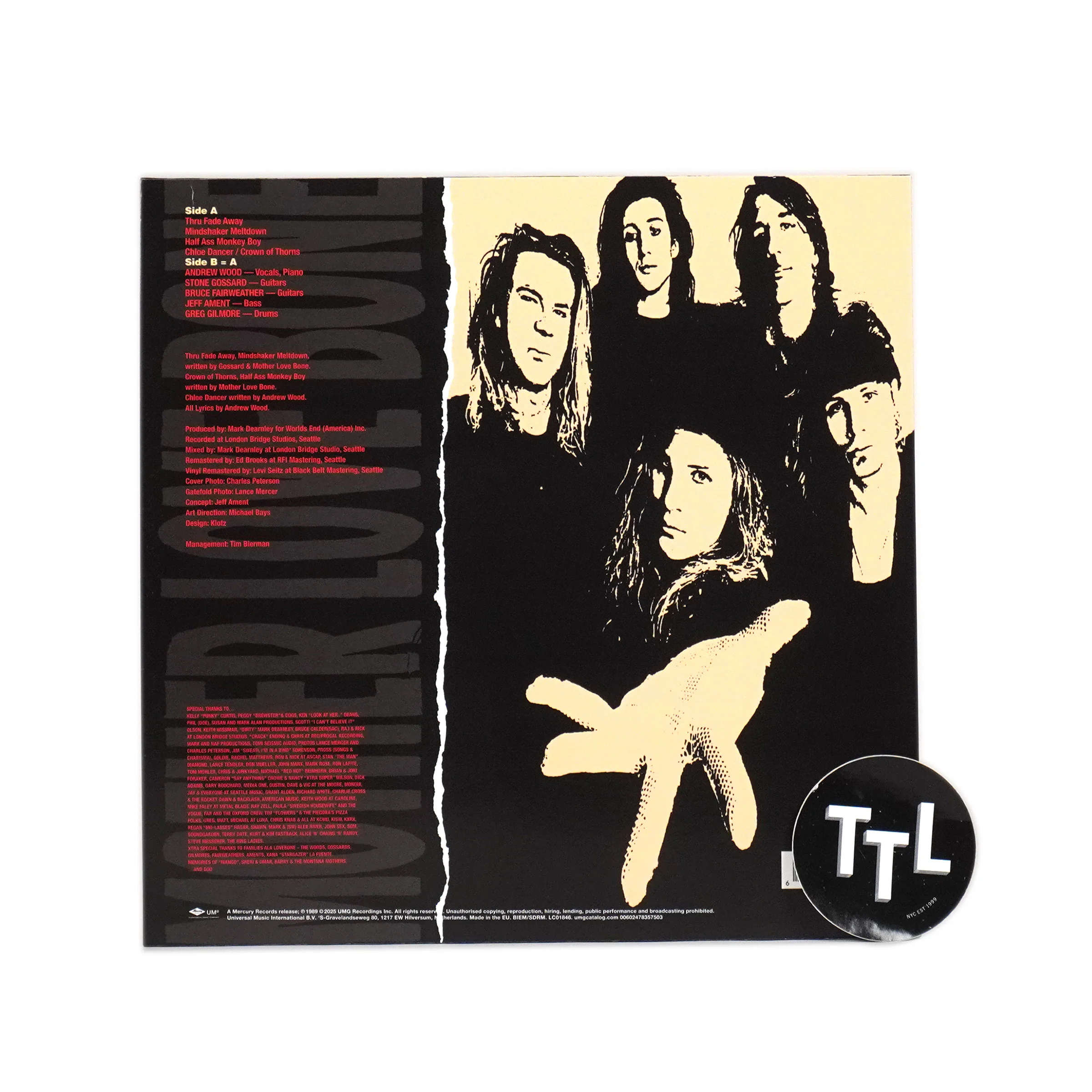 Mother Love Bone: Shine (Indie Exclusive Colored Eco Vinyl) Vinyl LP - Image 3