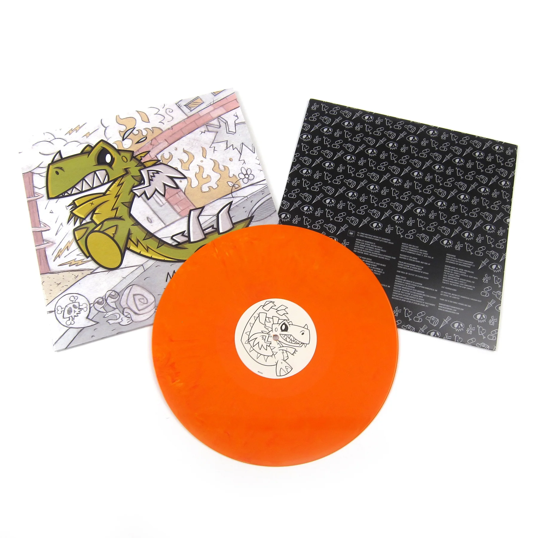 Motion City Soundtrack: My Dinosaur Life (Music On Vinyl 180g, Flaming Colored Vinyl) Vinyl LP - Image 2