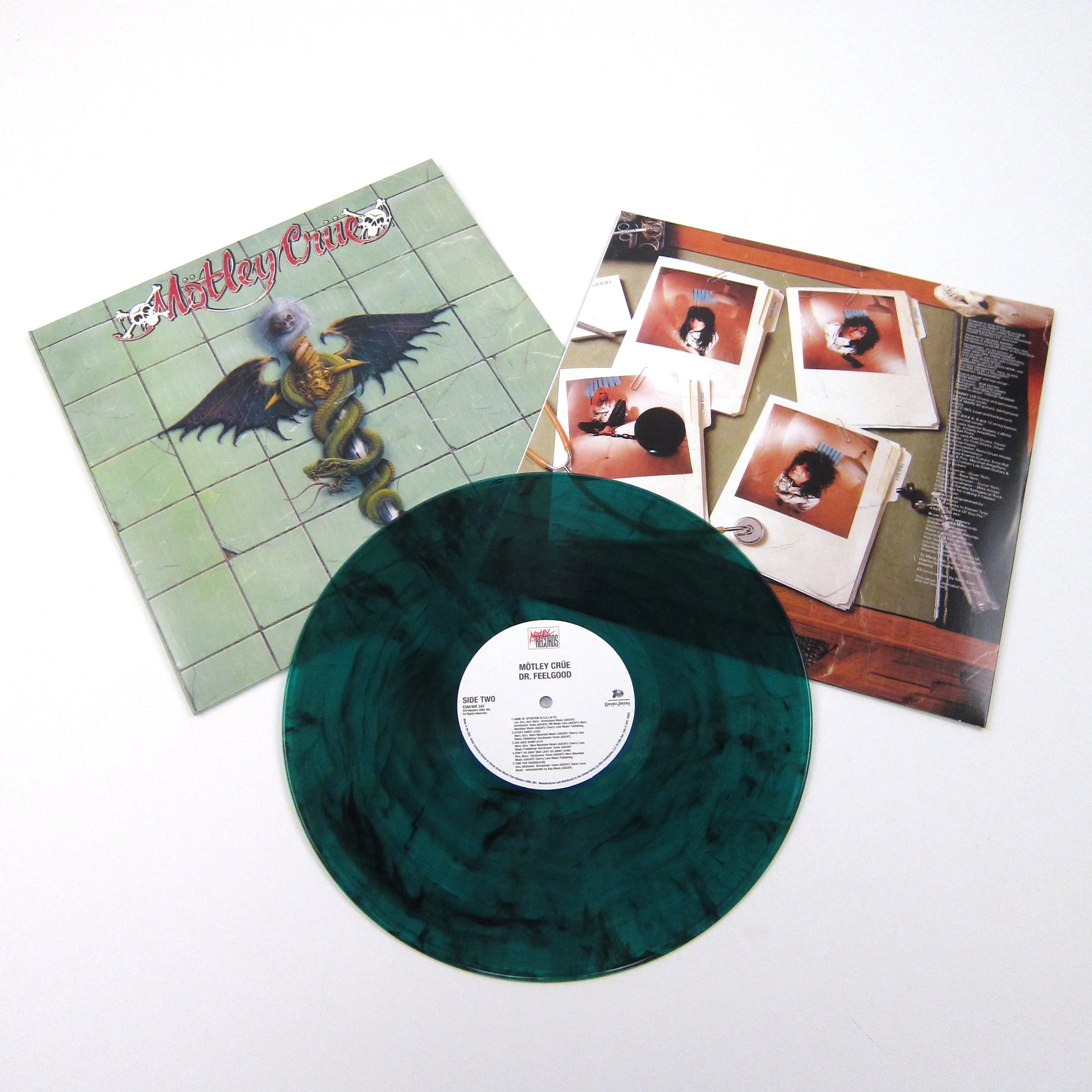 Motley Crue: Dr. Feelgood (Green Smoked Colored Vinyl) Vinyl LP - Image 2
