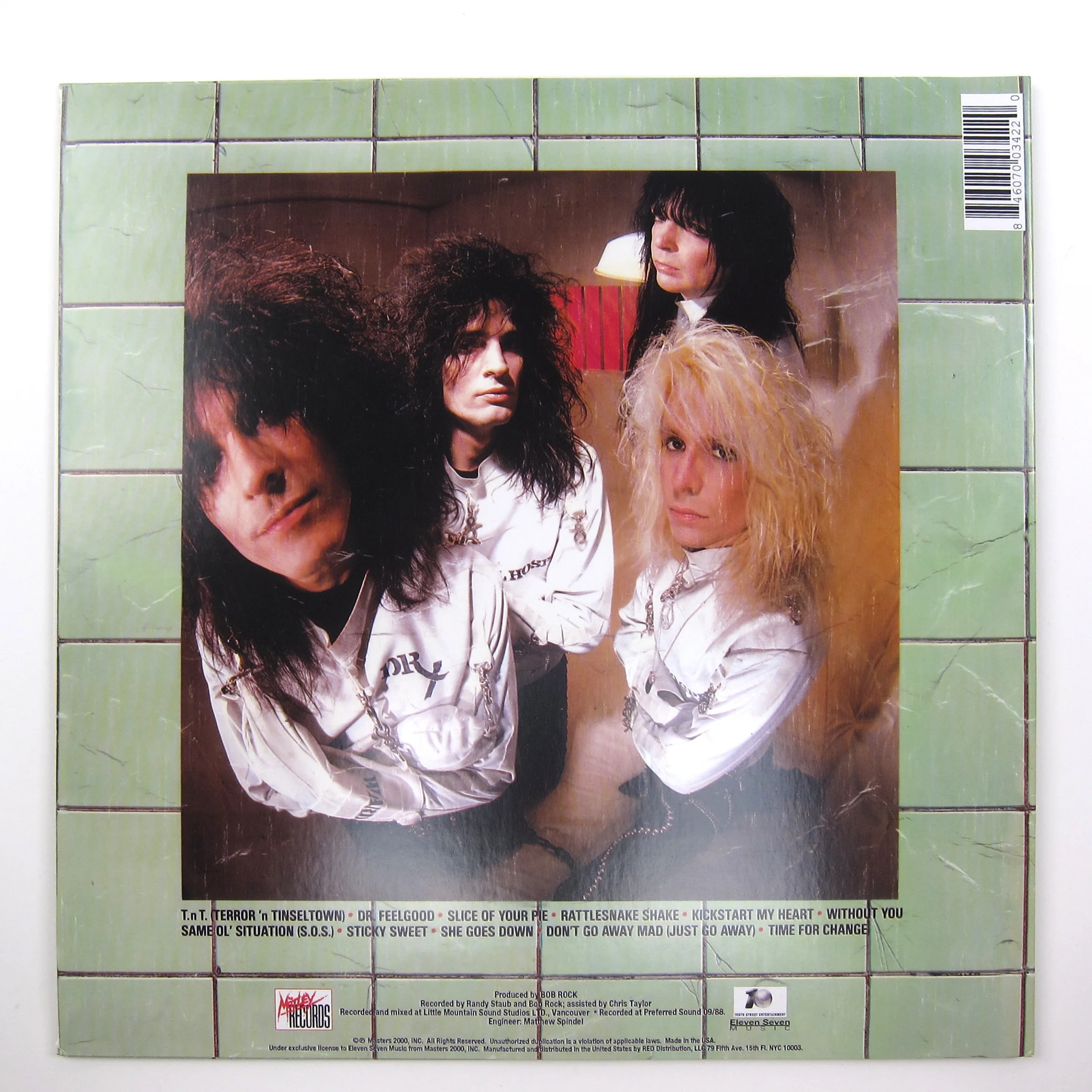 Motley Crue: Dr. Feelgood (Green Smoked Colored Vinyl) Vinyl LP - Image 3