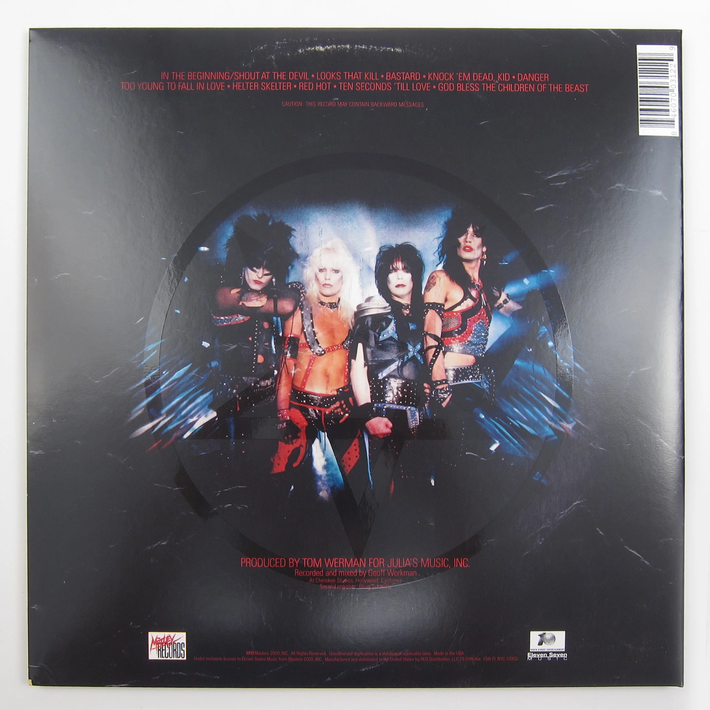 Mötley Crüe: Shout At The Devil (Colored Vinyl) Vinyl LP - Image 3
