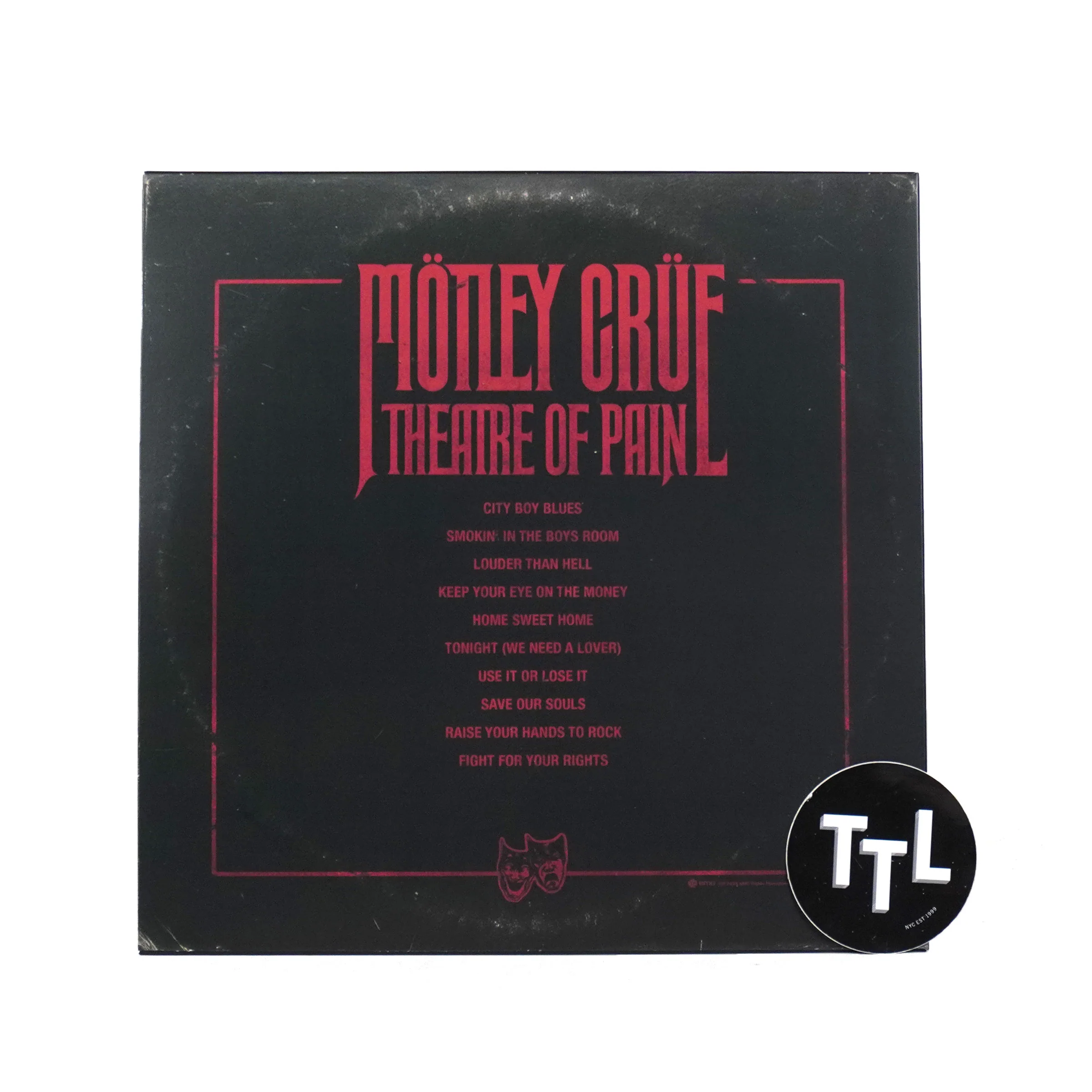 Motley Crue: Theatre Of Pain (Colored Vinyl) Vinyl LP - Image 3