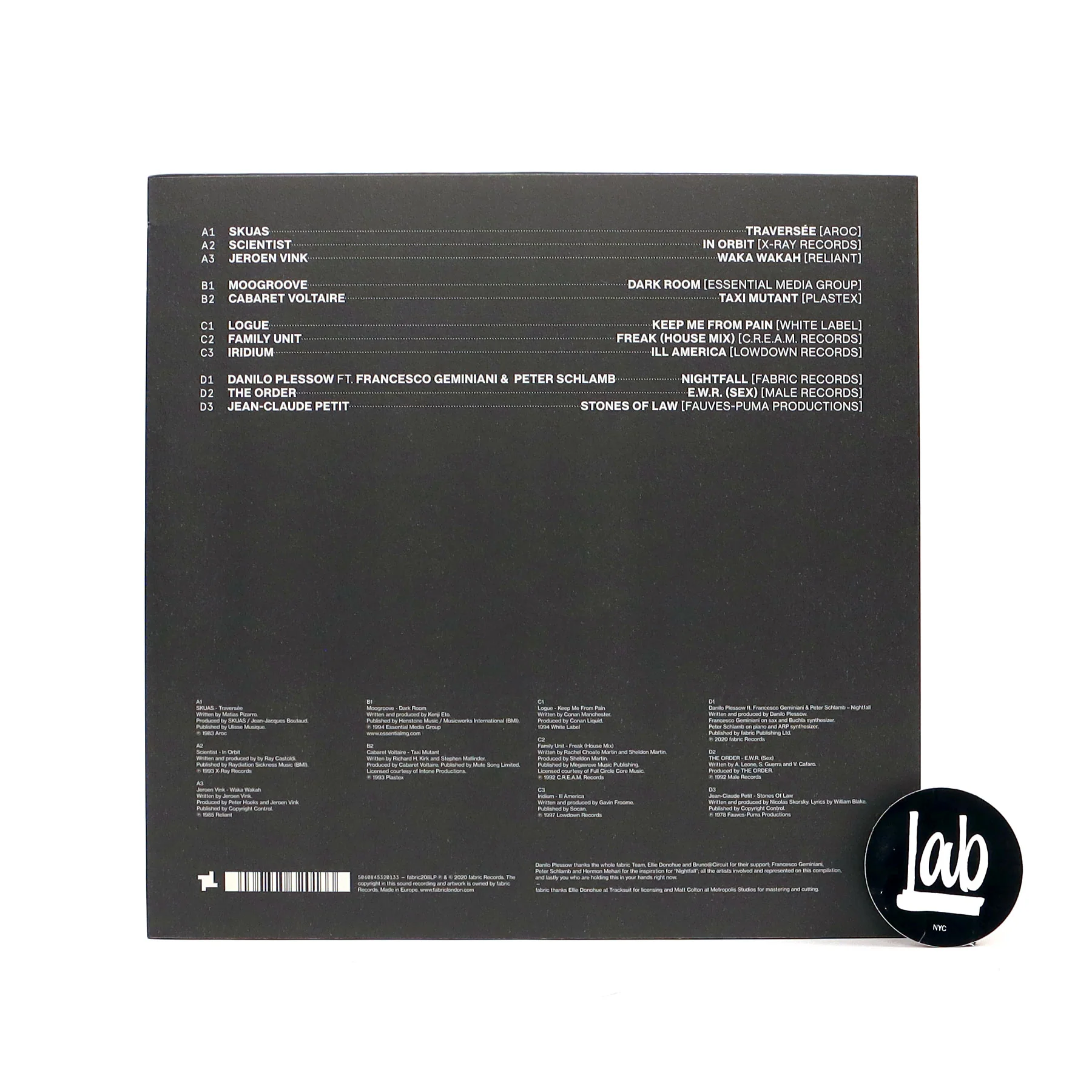 Motor City Drum Ensemble: Fabric Presents Danilo Plessow Vinyl 2LP - Image 3