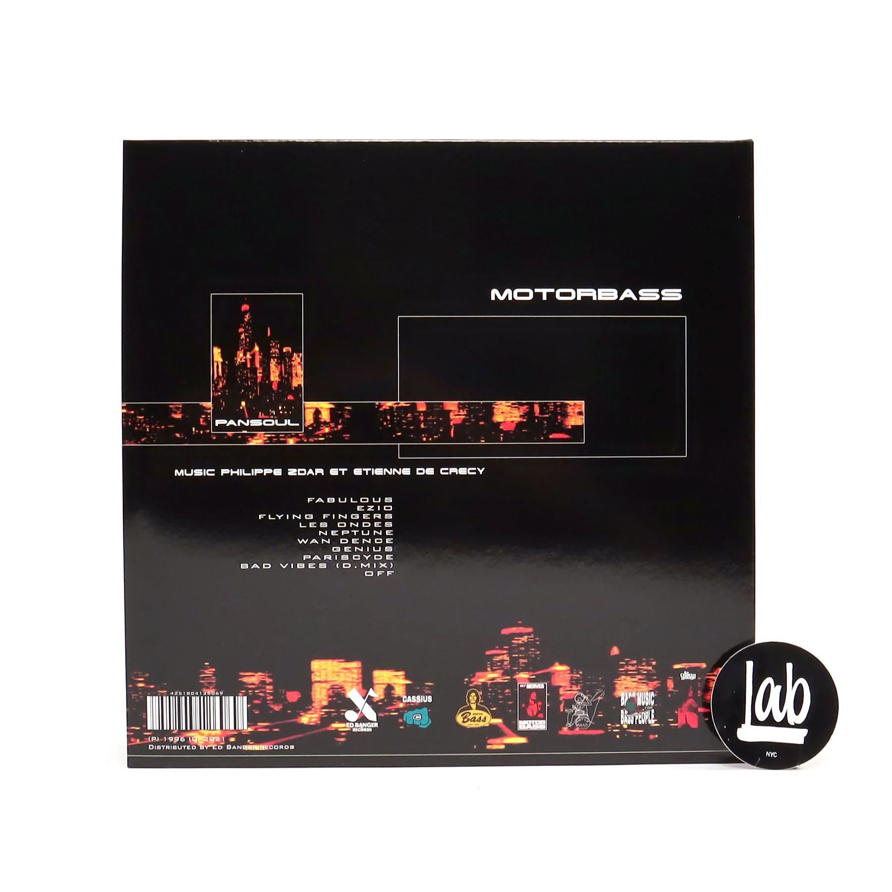 Motorbass: Pansoul Vinyl 2LP - Image 3