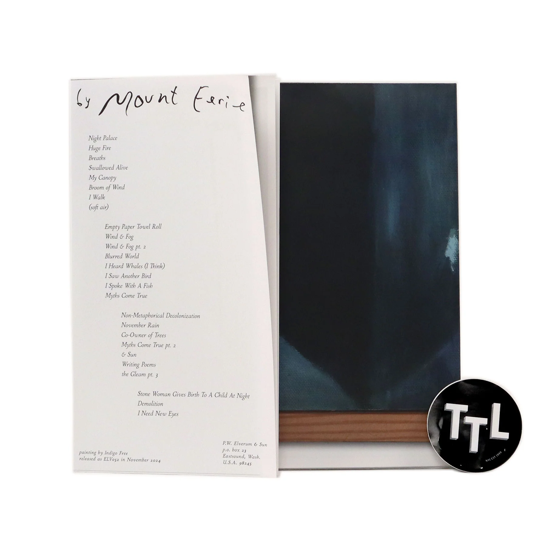 Mount Eerie: Night Palace Vinyl 2LP - Image 3
