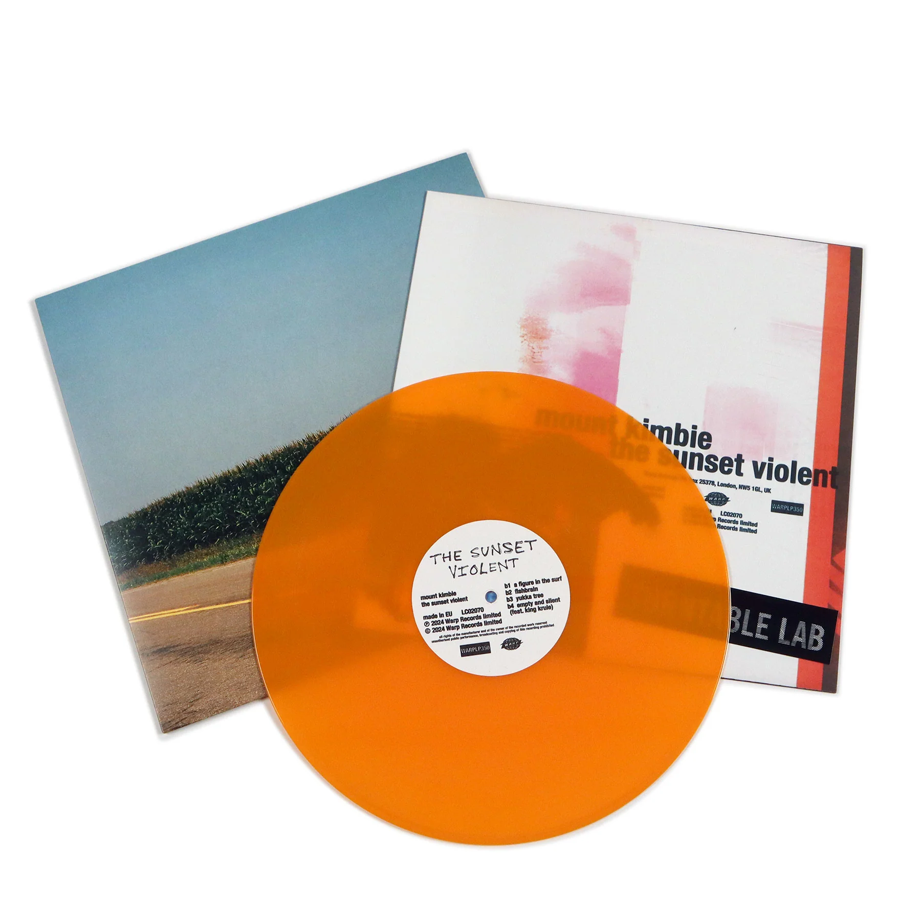Mount Kimbie: The Sunset Violent (Orange Colored Vinyl) Vinyl LP - Image 4