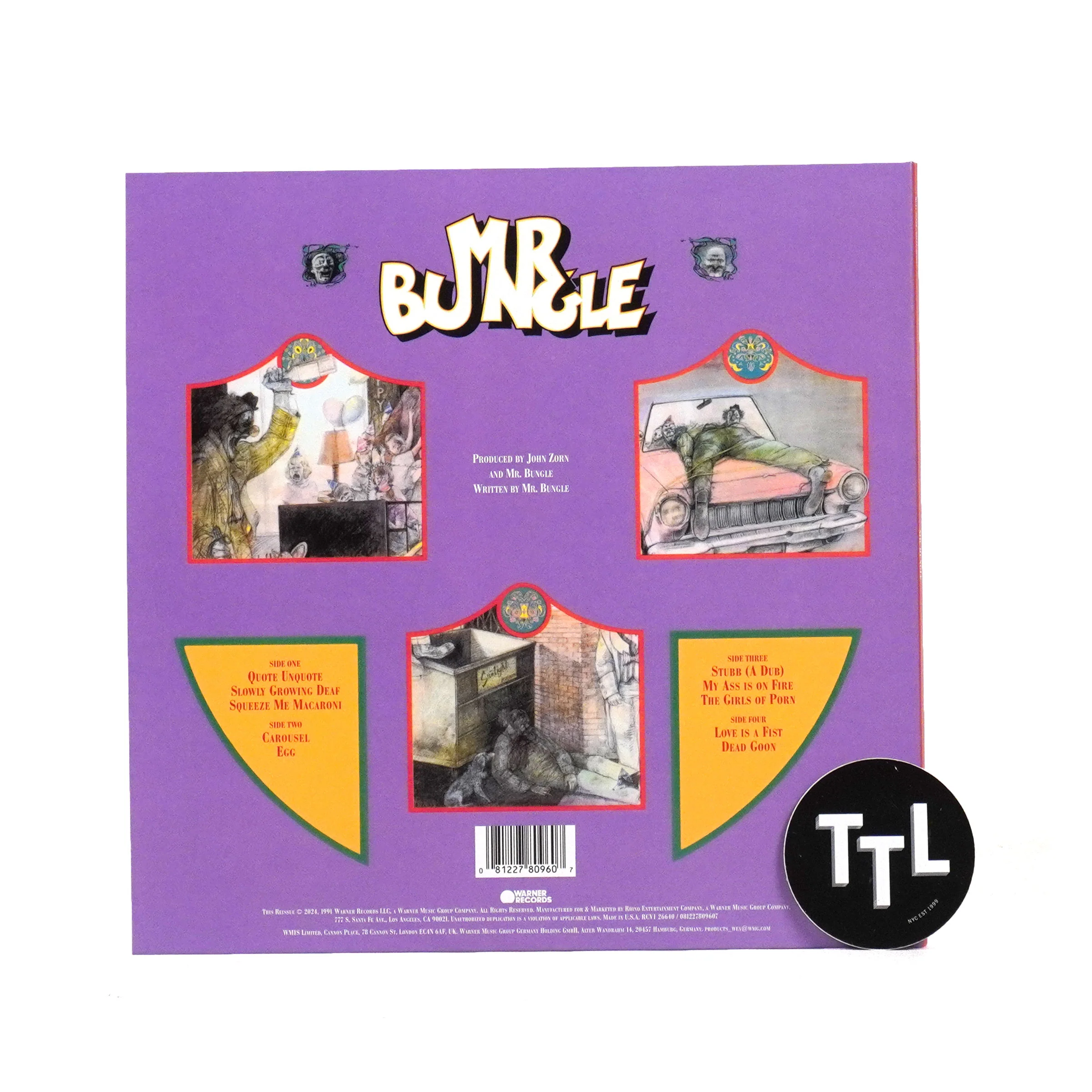 Mr. Bungle: Mr. Bungle (Colored Vinyl) Vinyl 2LP - Image 3
