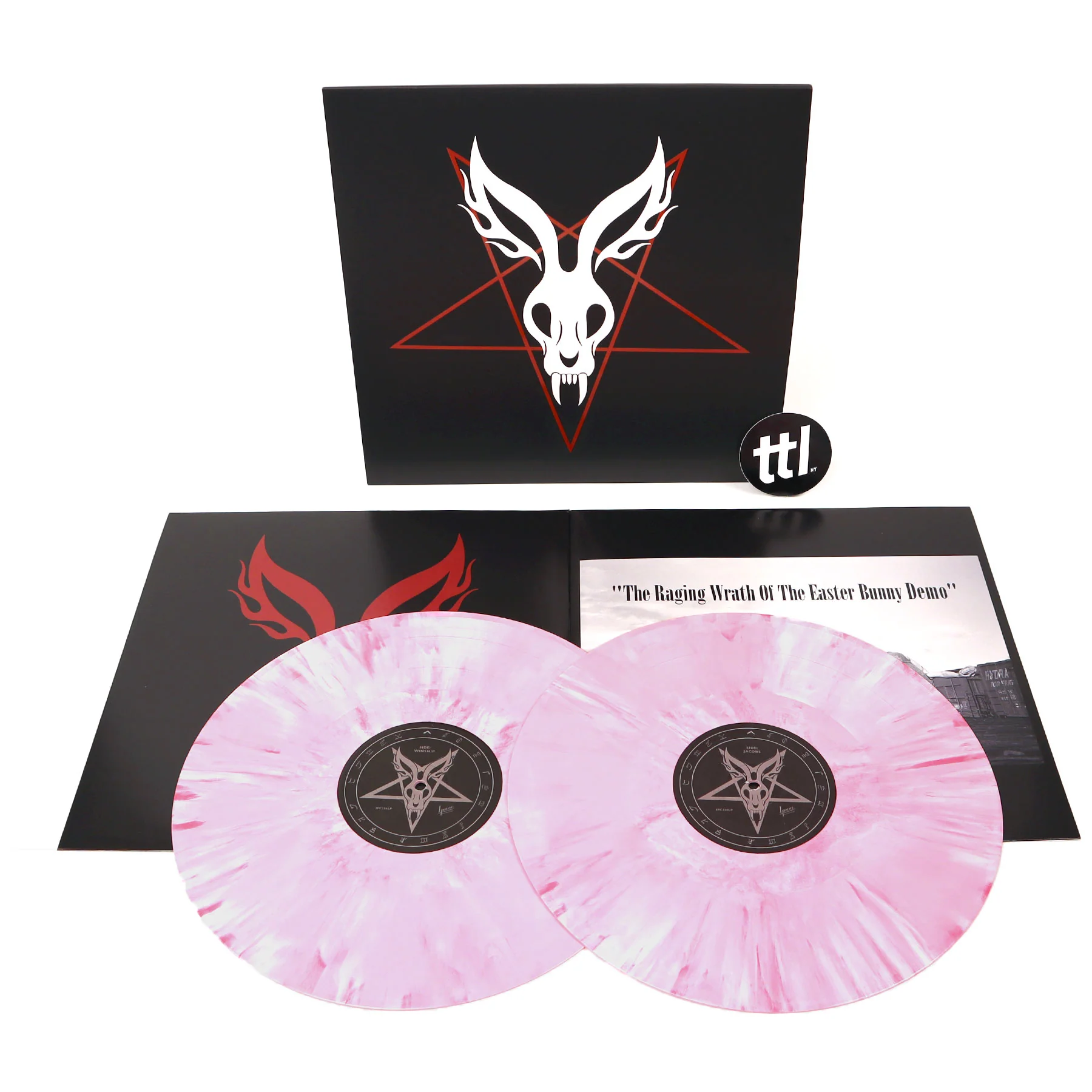 Mr. Bungle: The Raging Wrath Of The Easter Bunny Demo (Pink Colored Vinyl) Vinyl 2LP - Image 2
