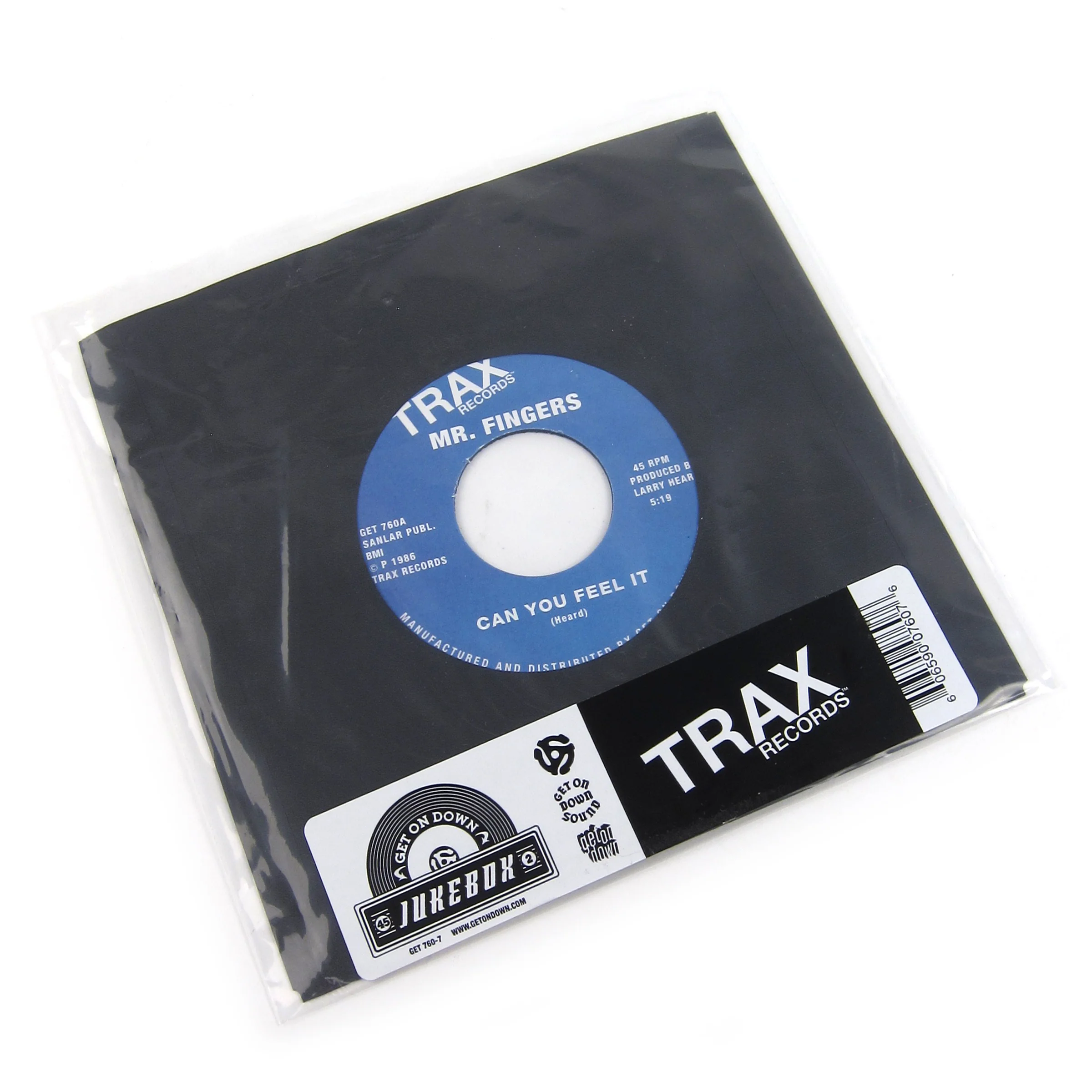 Mr. Fingers: Can You Feel It / Washing Machine Vinyl 7" - Image 2