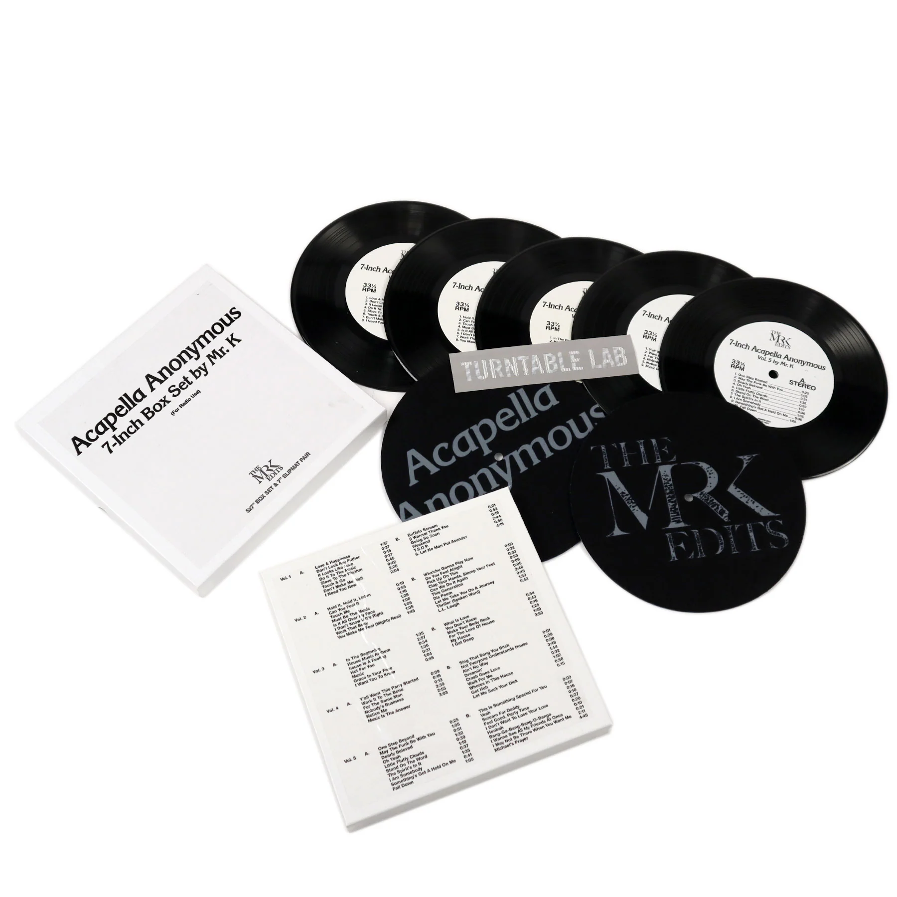 Mr. K: Acapella Anonymous Vinyl 5x7" Boxset - Image 2