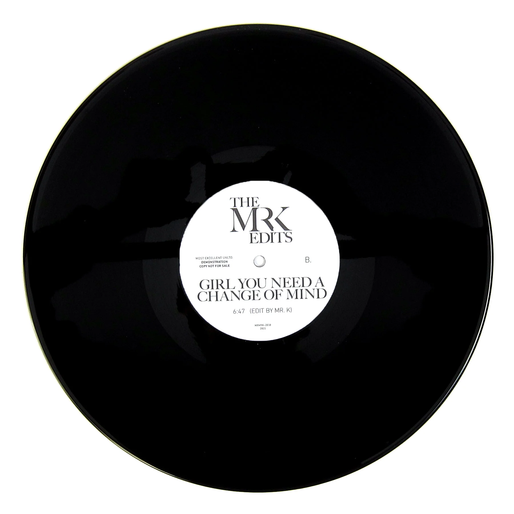 Mr. K: I'm Here Again / Girl You Need A Change Of Mind (Danny Krivit Edits) Vinyl 12" - Image 2