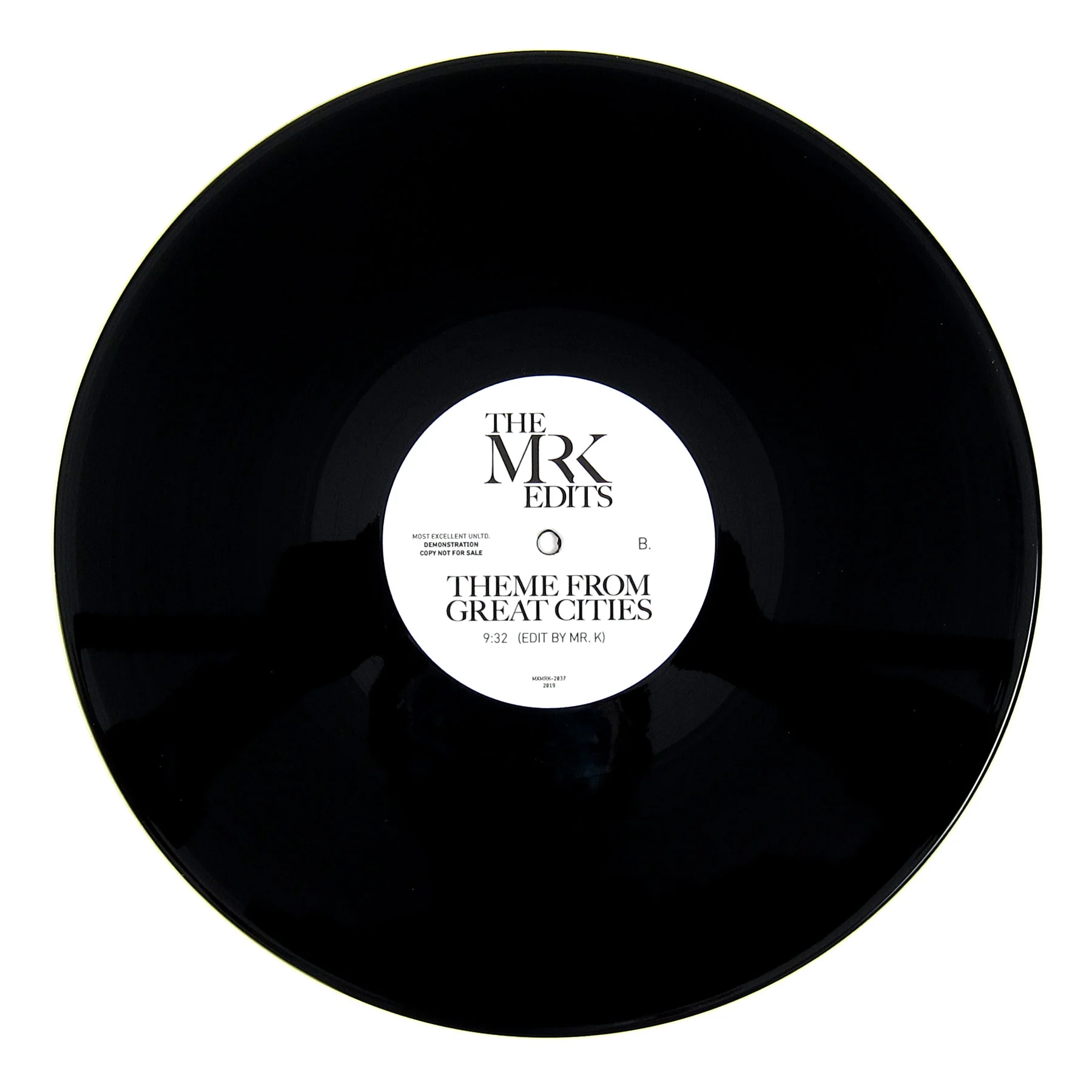 Mr. K: Time Of The Season / Theme From Great Cities (Danny Krivit Edits) Vinyl 12" - Image 2