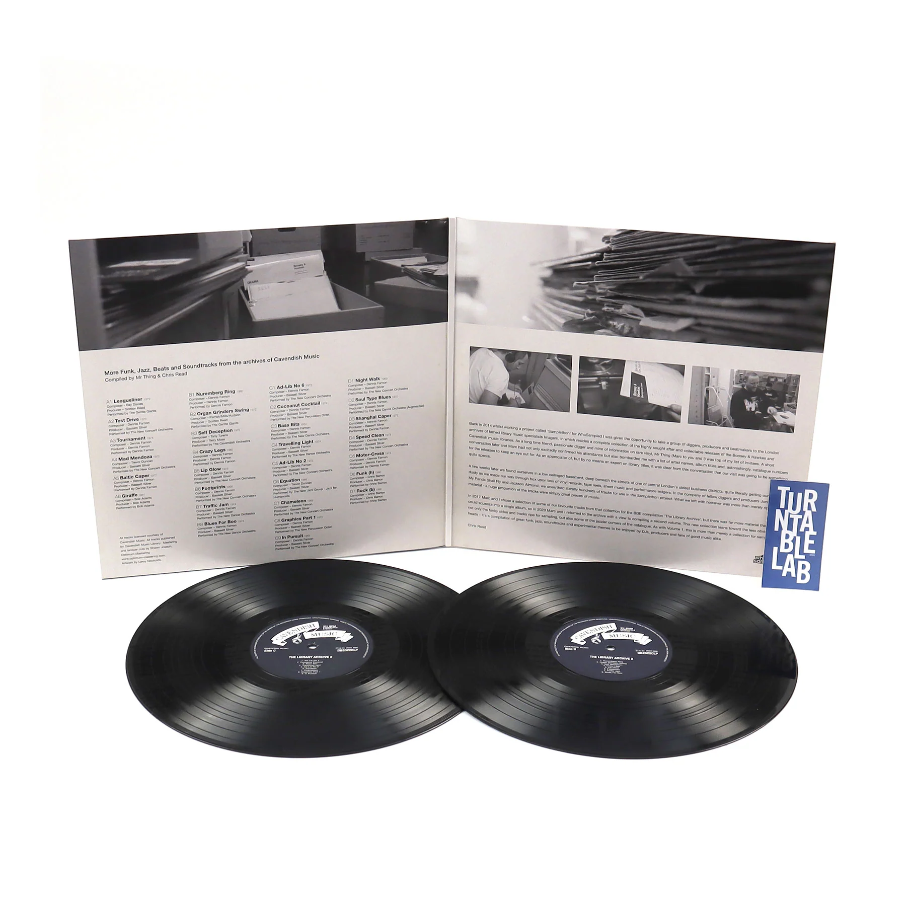 Mr Thing & Chris Read: The Library Archive 2 - More From The Archives Of Cavendish Vinyl 2LP - Image 2