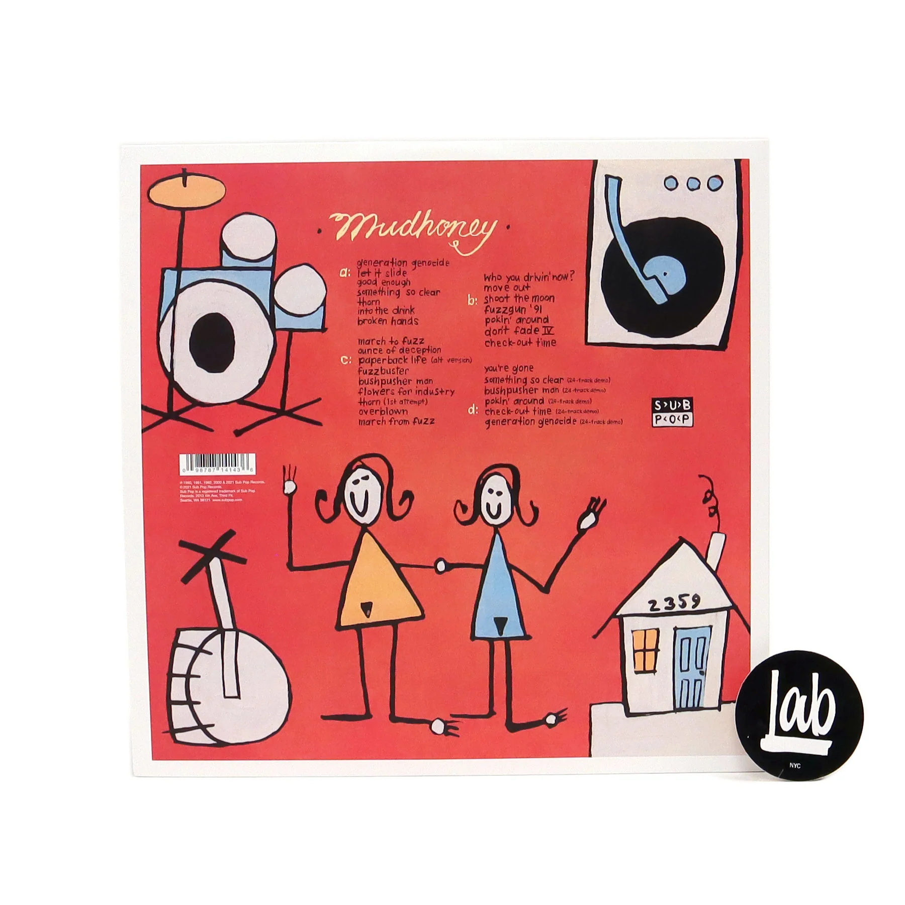 Mudhoney: Every Good Boy Deserves Fudge - 30th Anniversary (Colored Vinyl) Vinyl 2LP - Image 3
