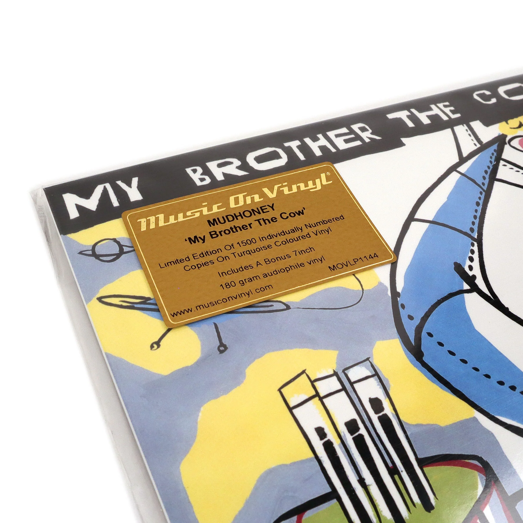Mudhoney: My Brother The Cow (180g, Colored Vinyl) Vinyl LP+7" - Image 4