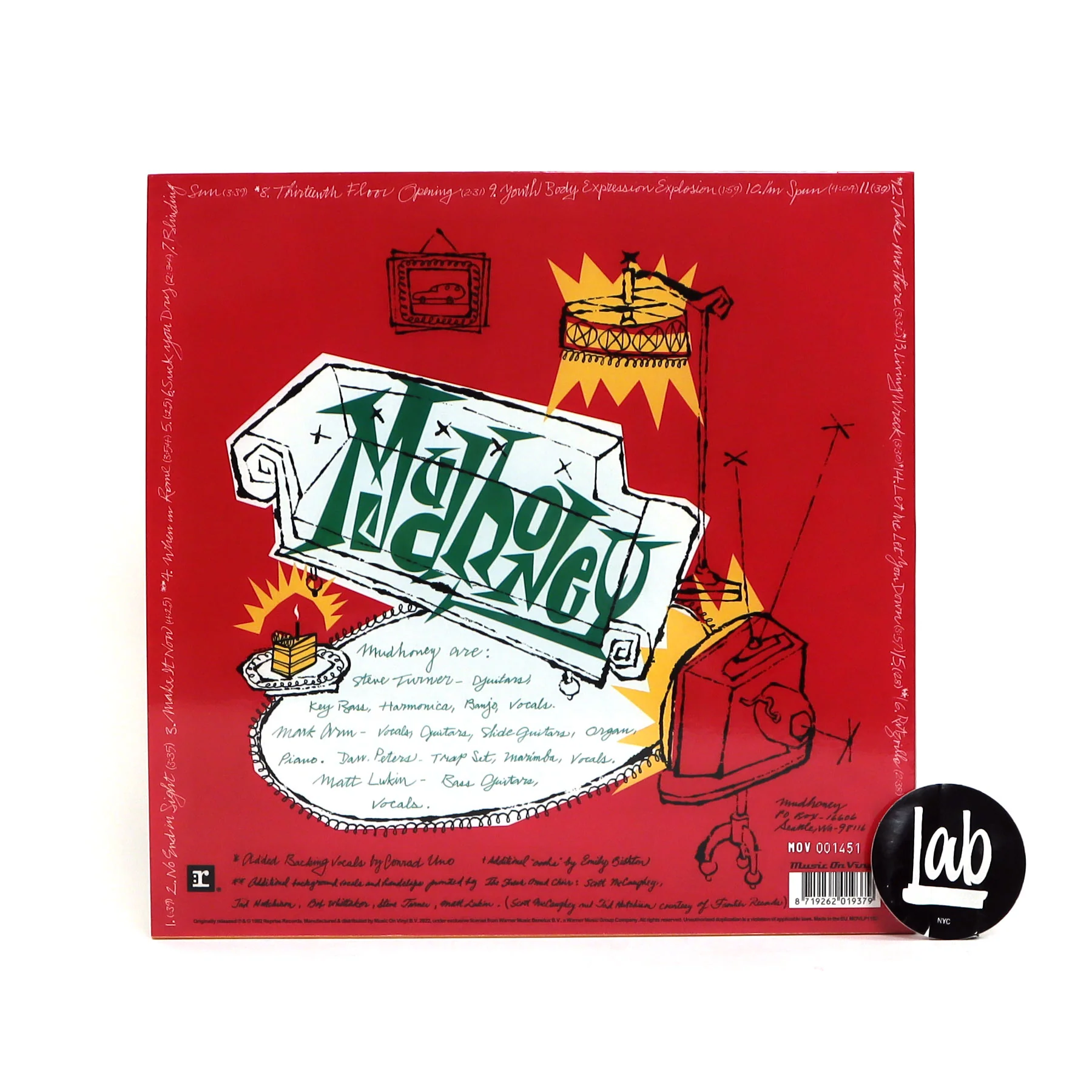 Mudhoney: Piece Of Cake (Music On Vinyl 180g, Colored Vinyl) Vinyl LP - Image 3