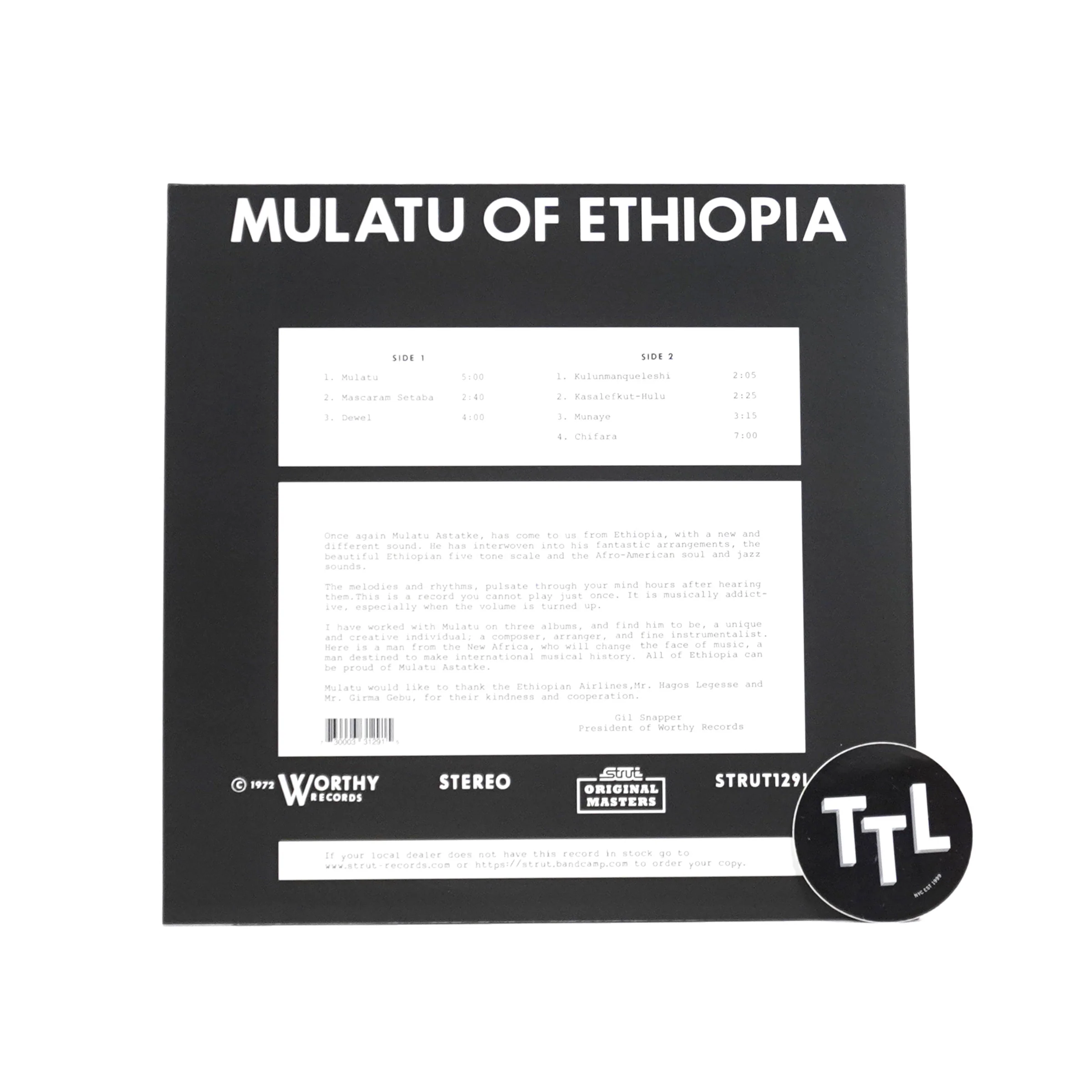 Mulatu Astatke: Mulatu Of Ethiopia Vinyl LP - Image 2