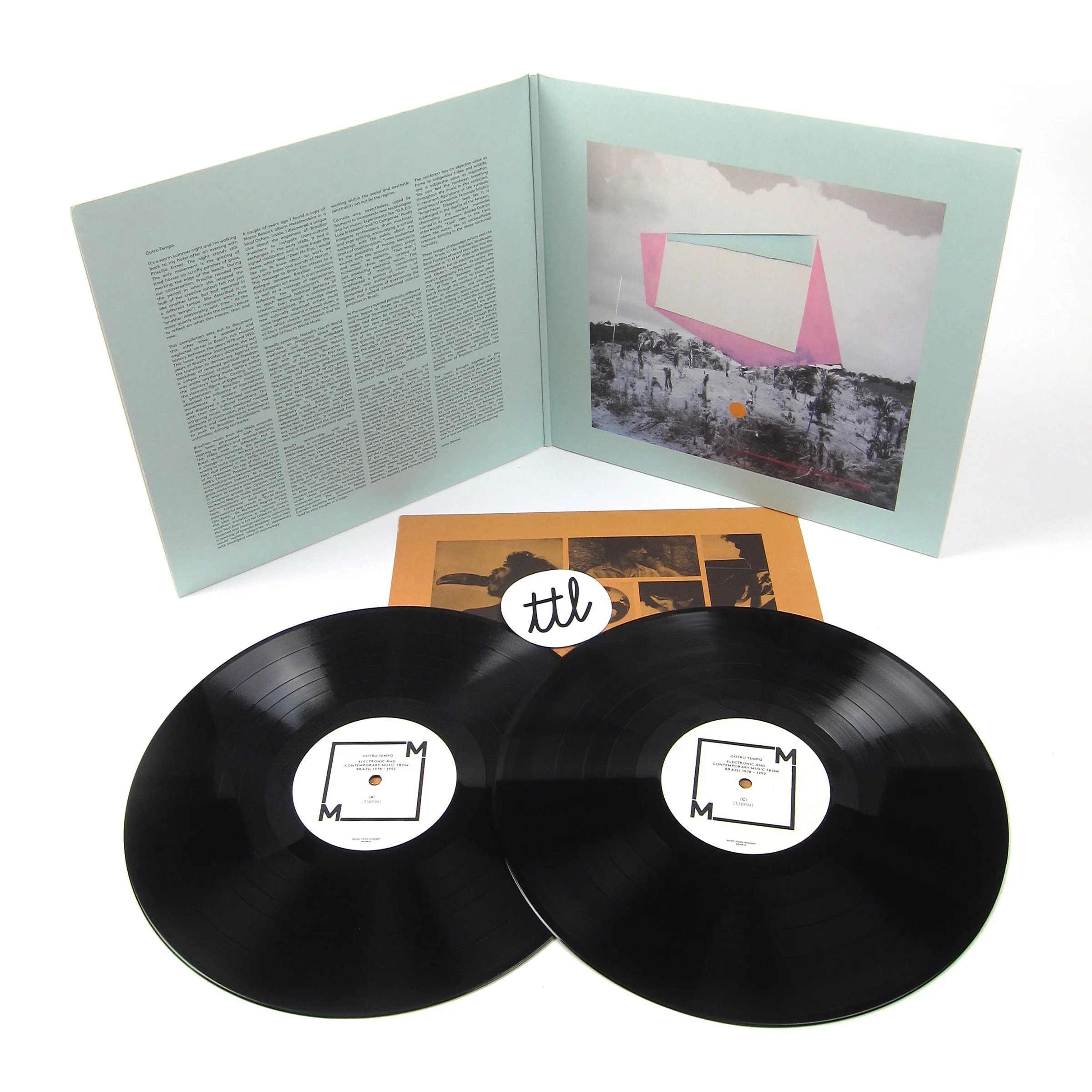 Music From Memory: Outro Tempo - Electronic & Contemporary Music From Brazil 1978-1992 Vinyl 2LP - Image 2