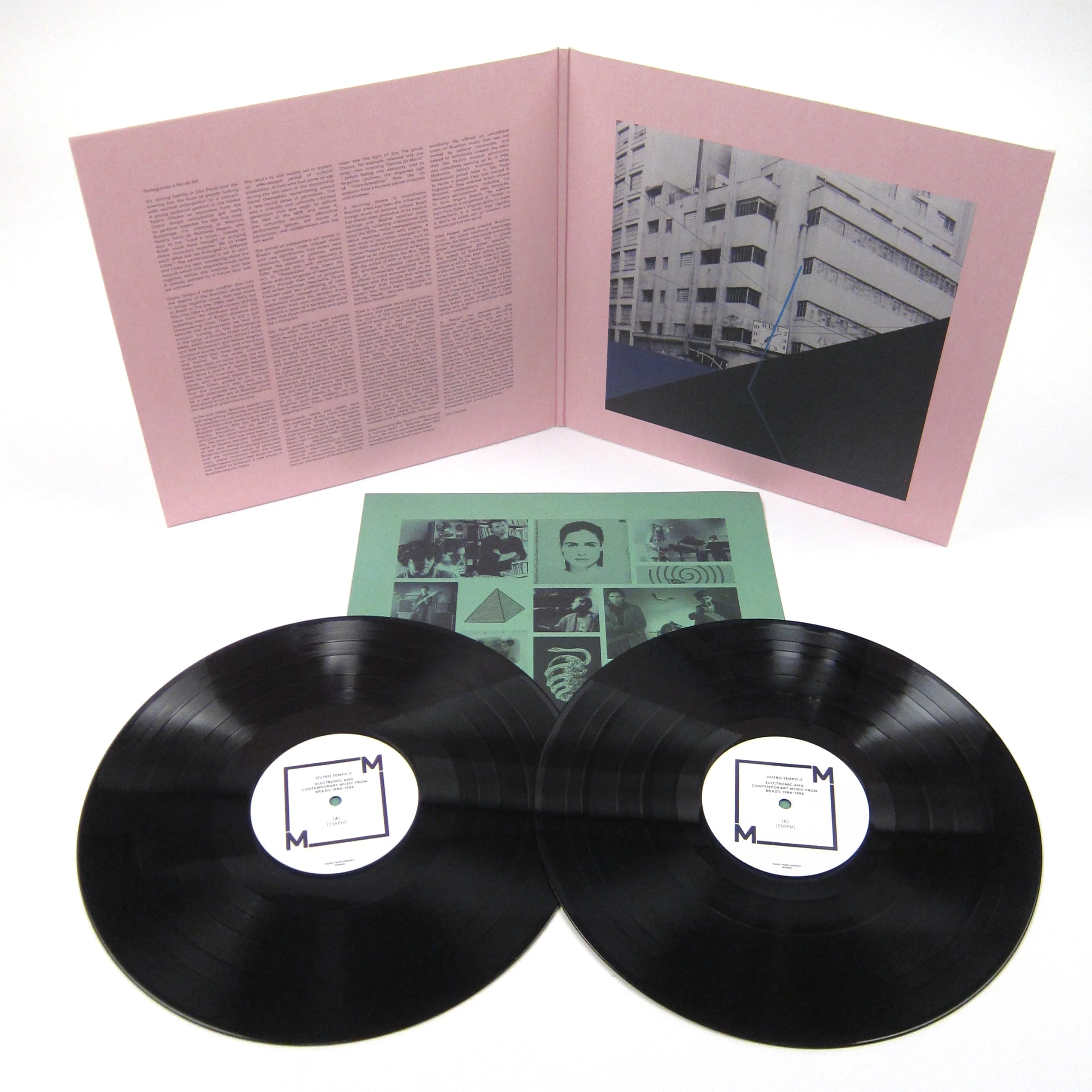 Music From Memory: Outro Tempo II - Electronic And Contemporary Music From Brazil, 1984-1996 Vinyl 2LP - Image 2