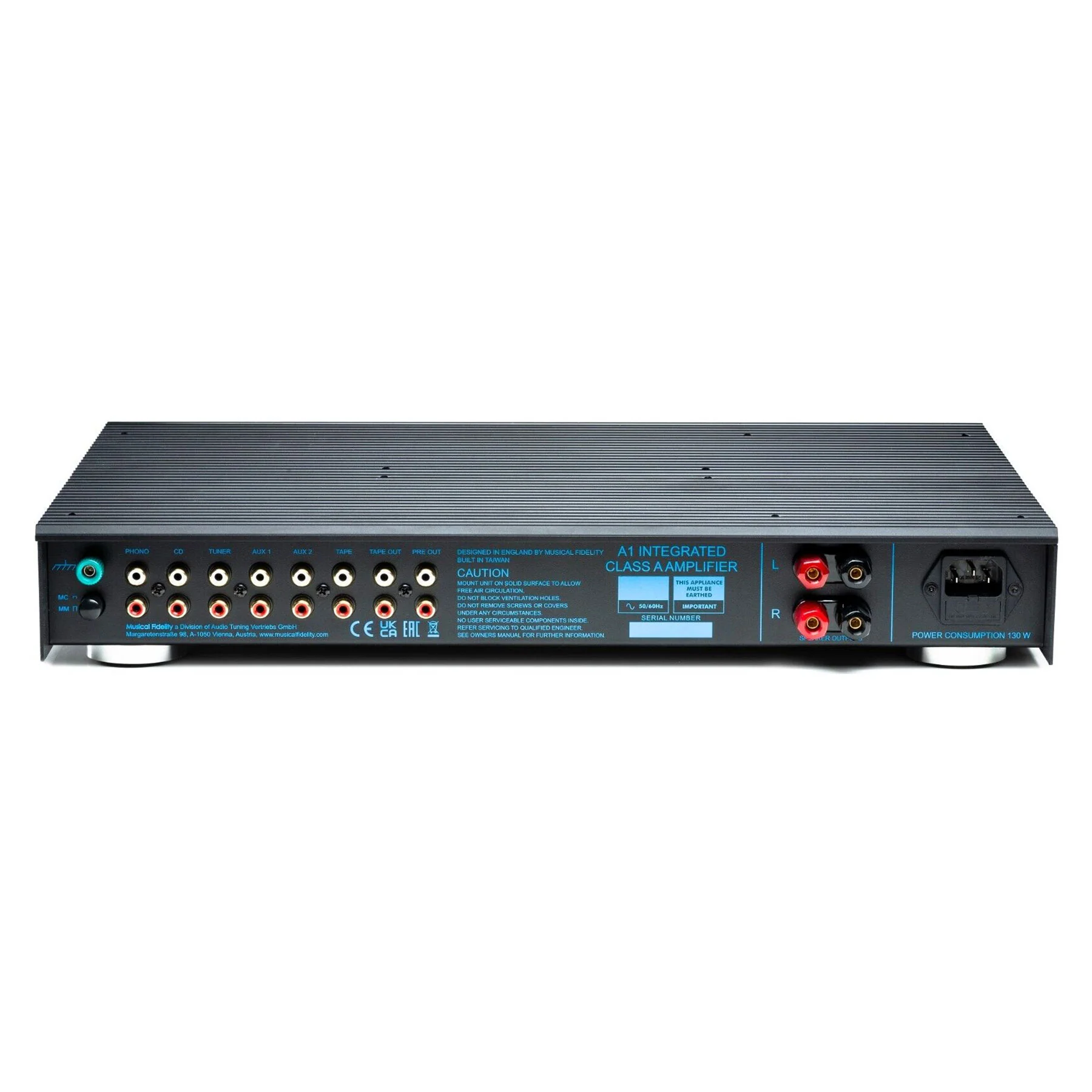Musical Fidelity: A1 Integrated Amplifier - Image 2