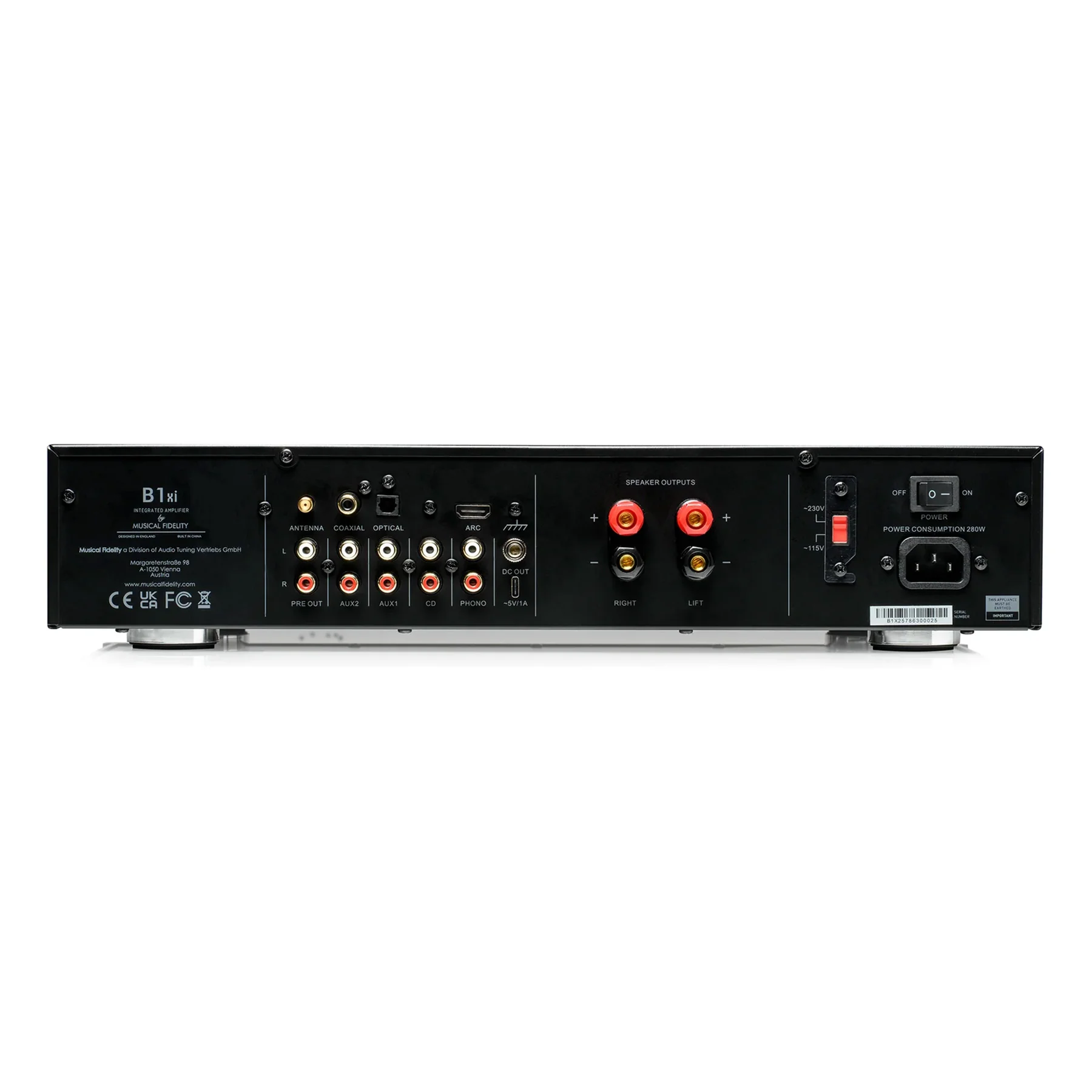 Musical Fidelity: B1Xi Integrated Amplifier w/ Bluetooth - Image 3