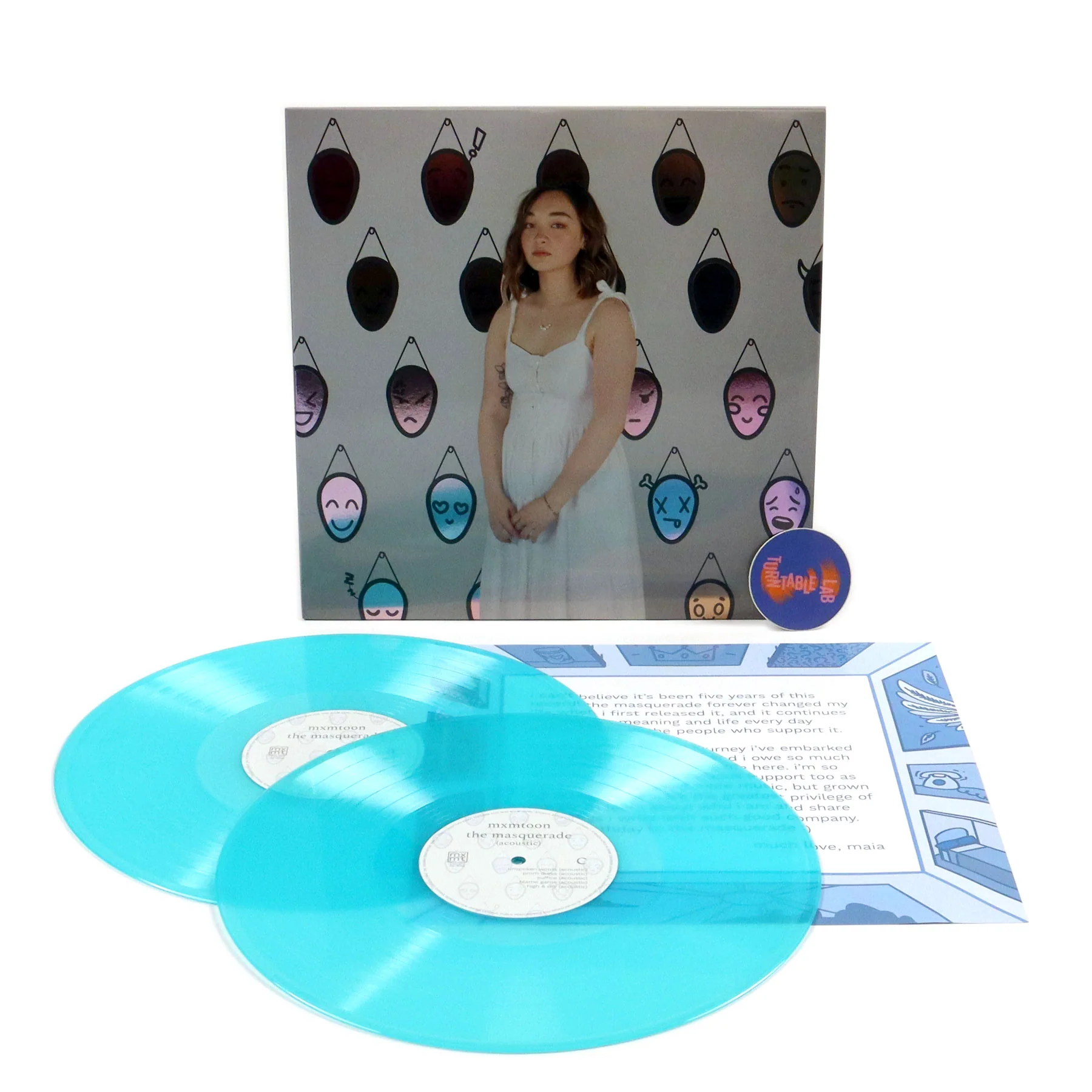 Mxmtoon: The Masquerade (Blue Colored Vinyl) Vinyl 2LP - Image 2
