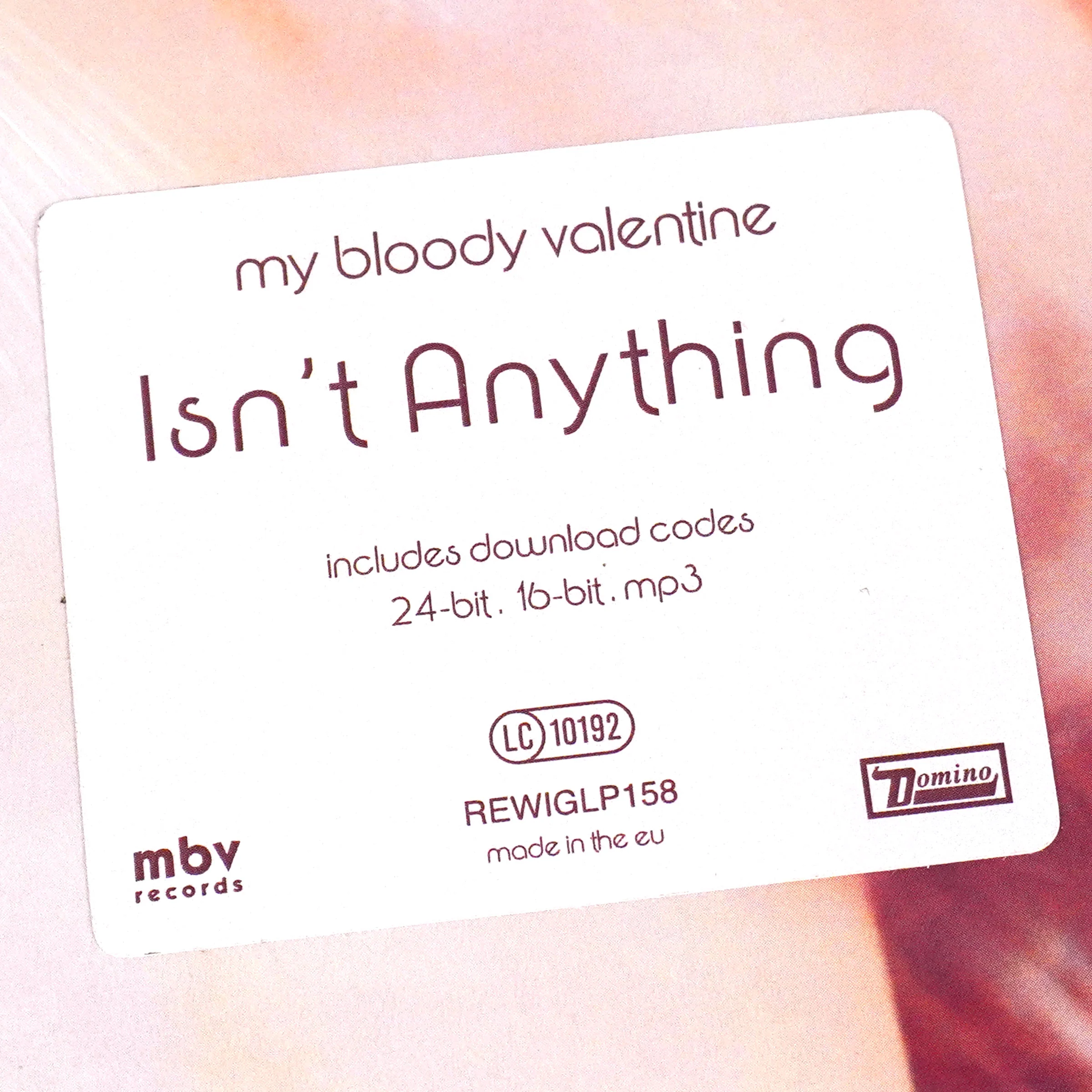 My Bloody Valentine: Isn't Anything (Import) Vinyl LP - Image 4