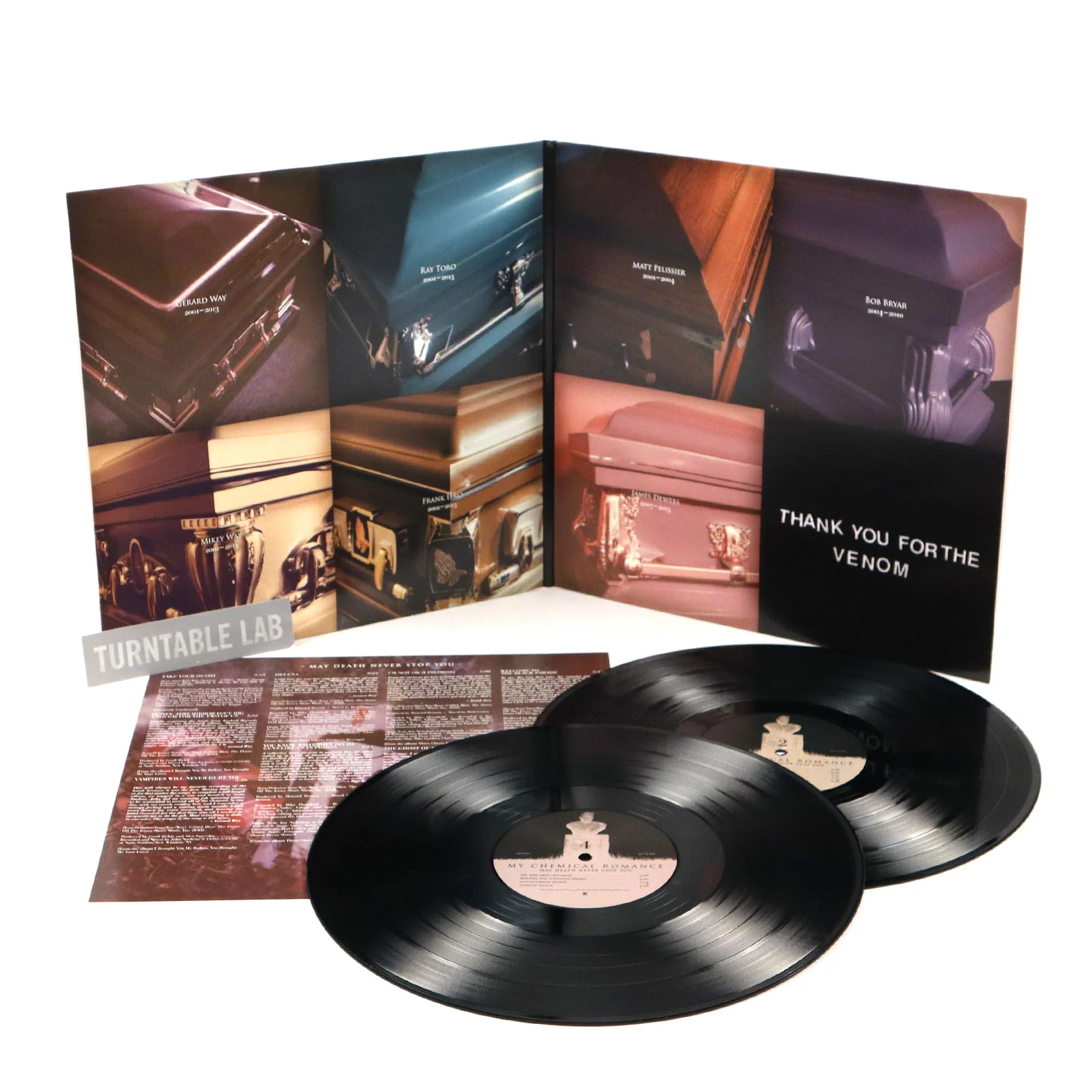 My Chemical Romance: May Death Never Stop You - The Greatest Hits 2001-13 Vinyl 2LP - Image 2