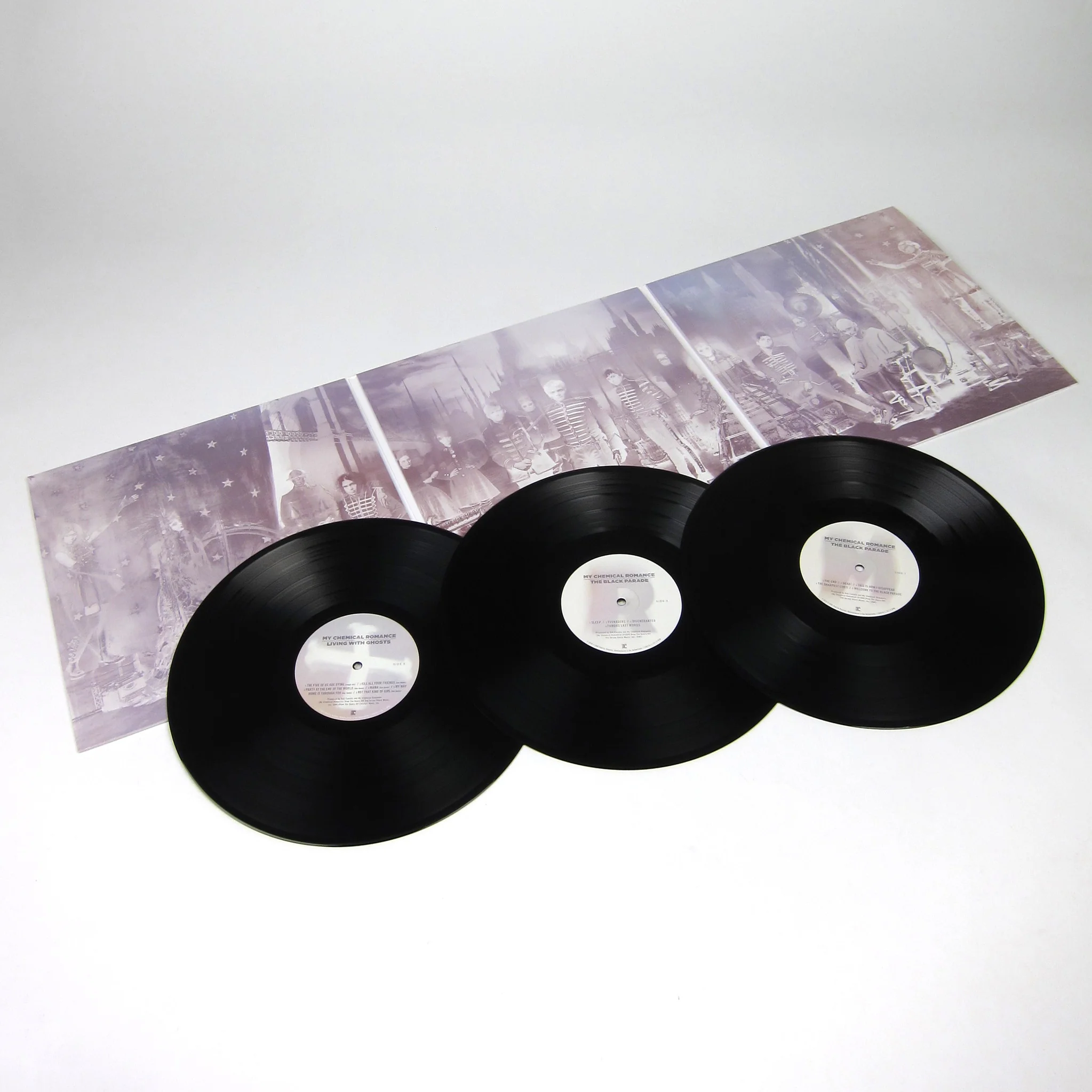 My Chemical Romance: The Black Parade / Living with Ghosts Vinyl 3LP - Image 2