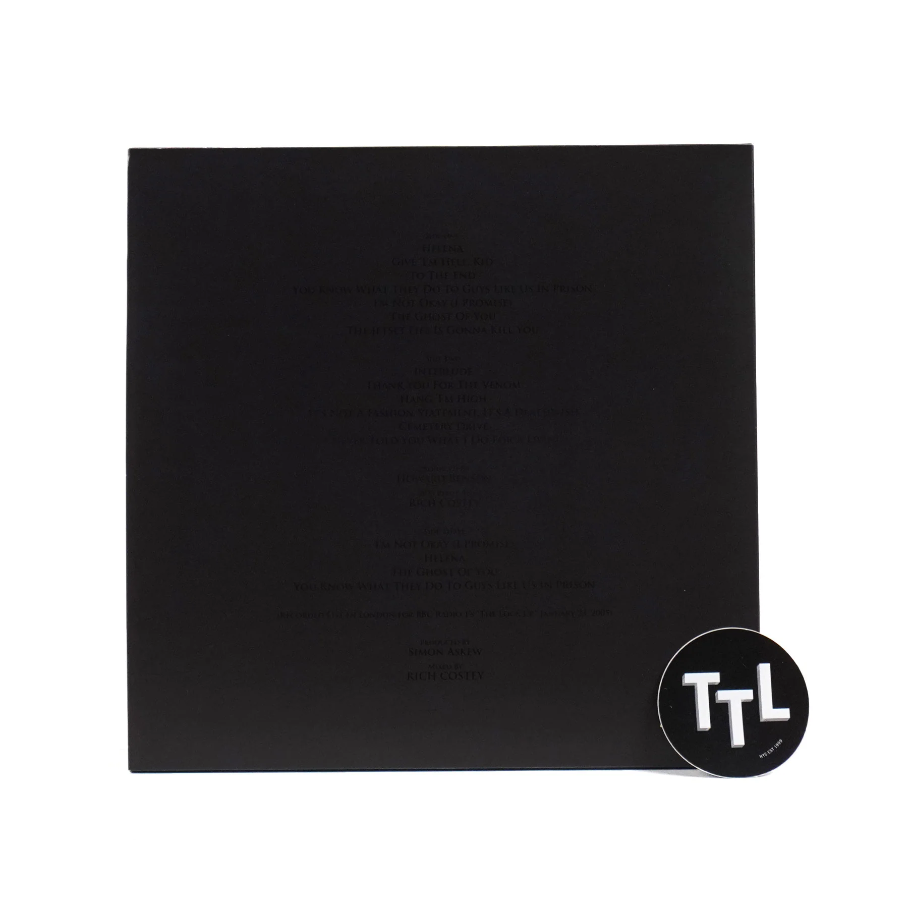 My Chemical Romance: Three Cheers For Sweet Revenge - Deluxe Edition (Indie Exclusive Colored Vinyl) Vinyl 2LP - Image 3