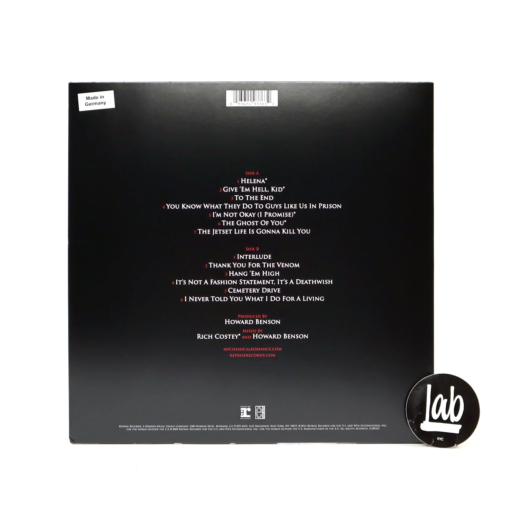 My Chemical Romance: Three Cheers For Sweet Revenge Vinyl LP - Image 3