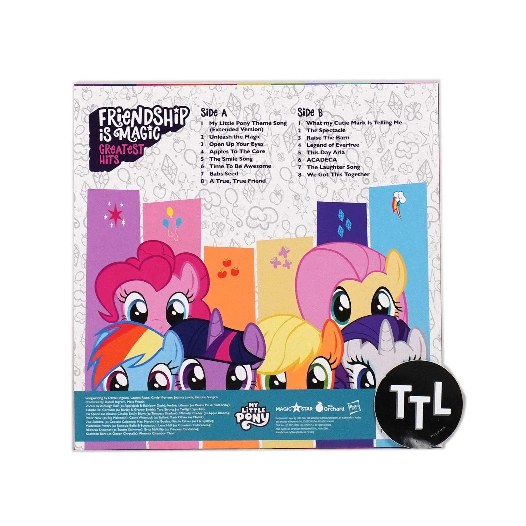 My Little Pony: Friendship Is Magic - Greatest Hits (Colored Vinyl) Vinyl LP - Image 3