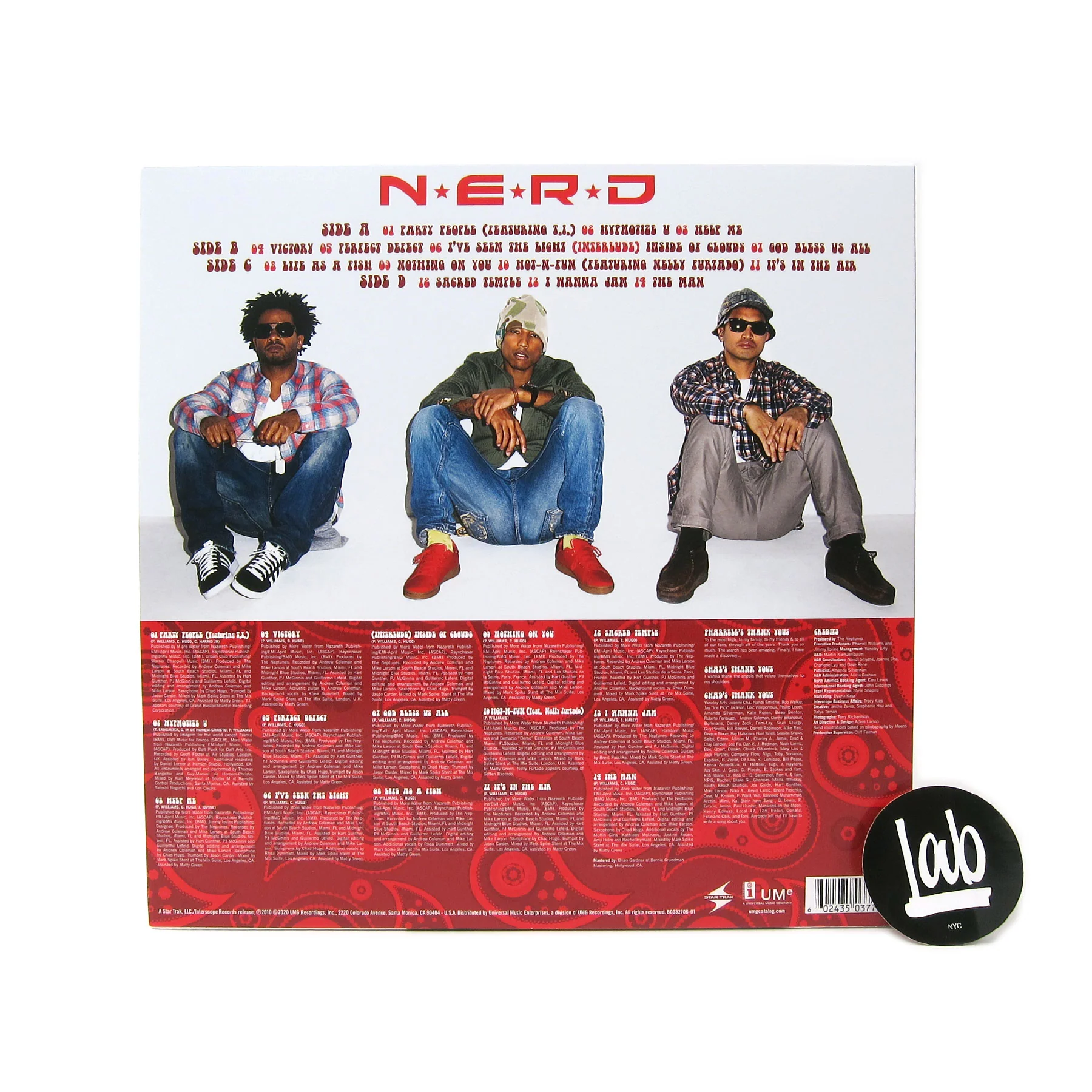 N.E.R.D.: Nothing Vinyl 2LP - Image 3