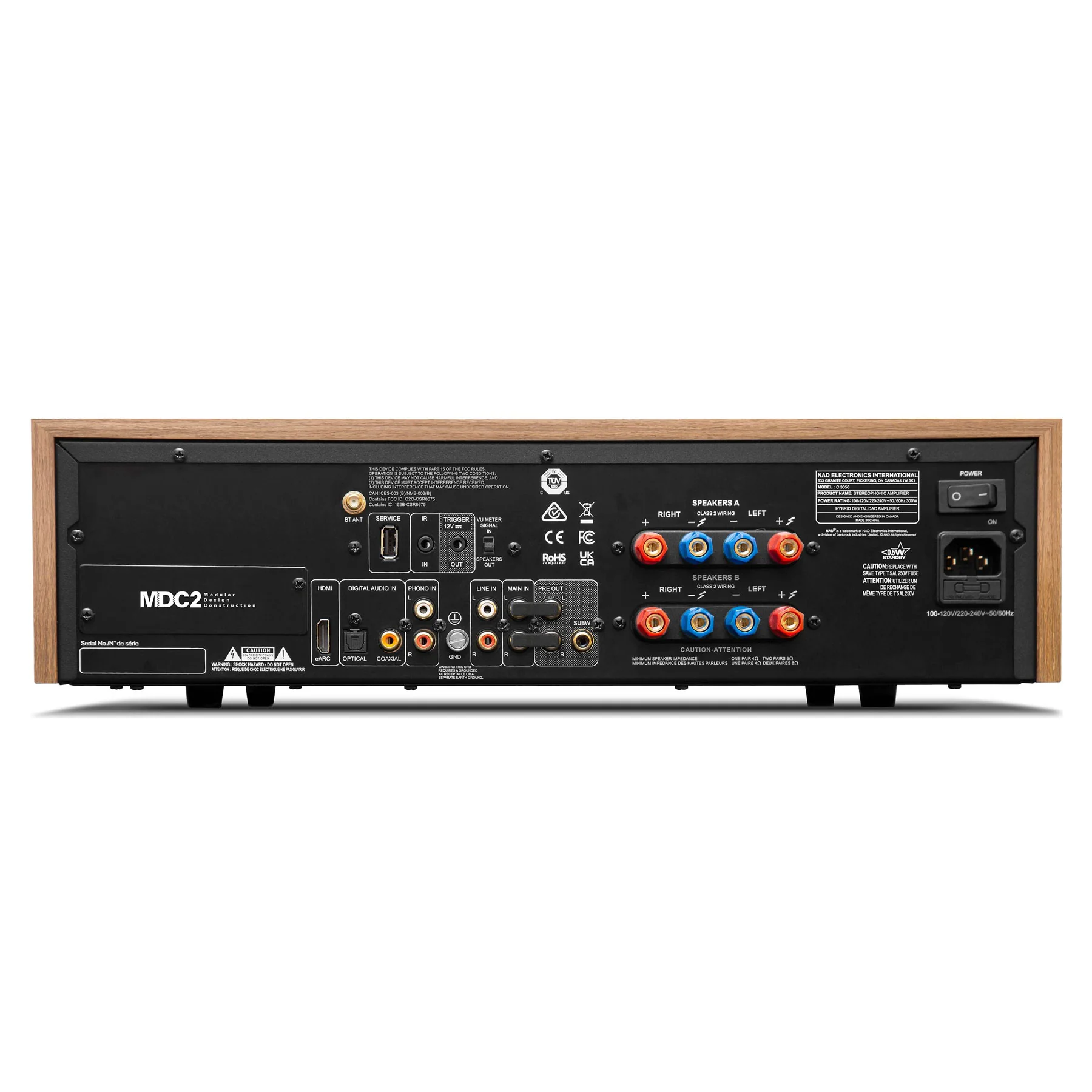 NAD: C 3050 Stereophonic Integrated Amplifier - Image 6