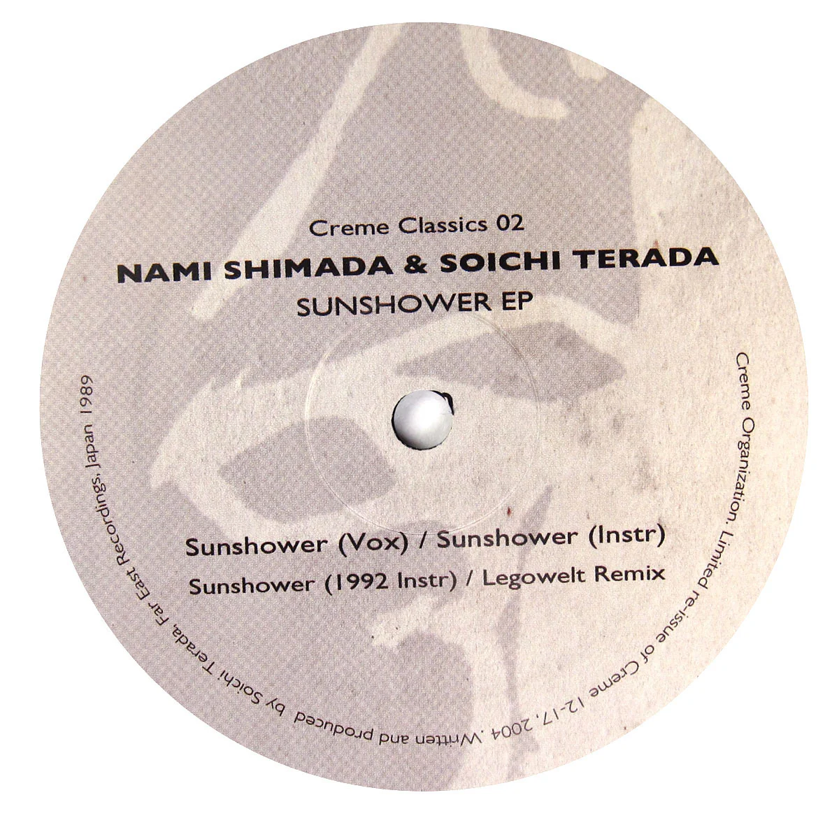 Nami Shimada: Sunshower EP (Legowelt) Vinyl 12"