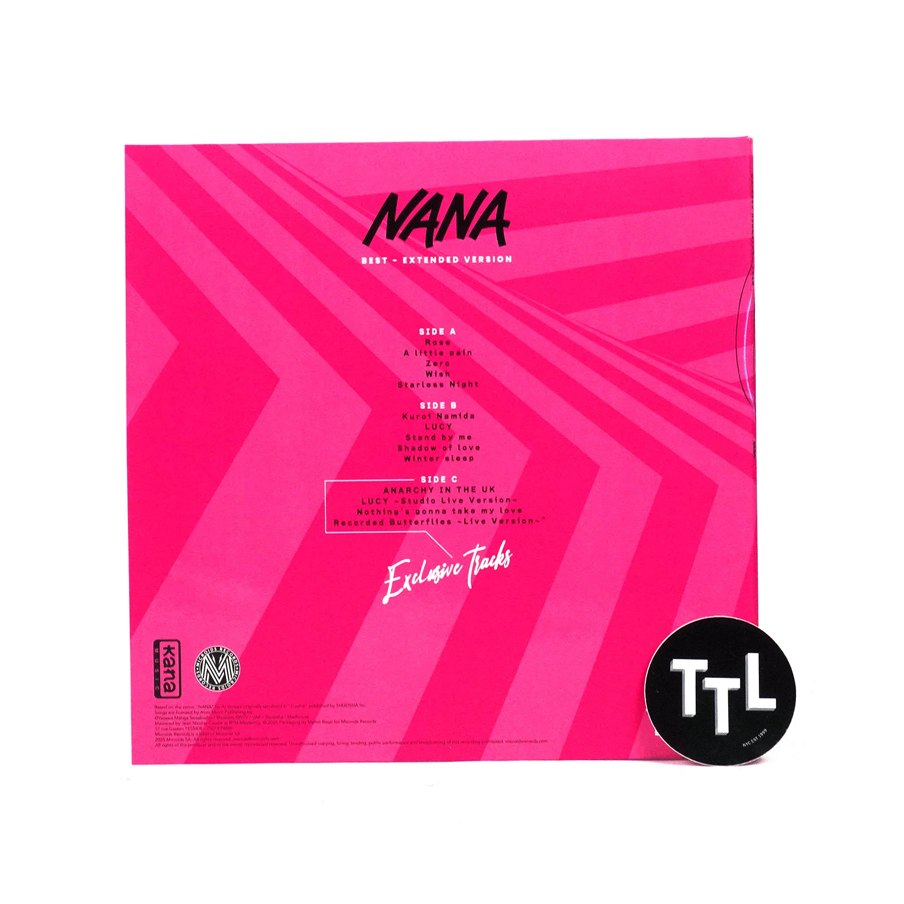 Nana: Best - Extended Version (Colored Vinyl) Vinyl 2LP - Image 3