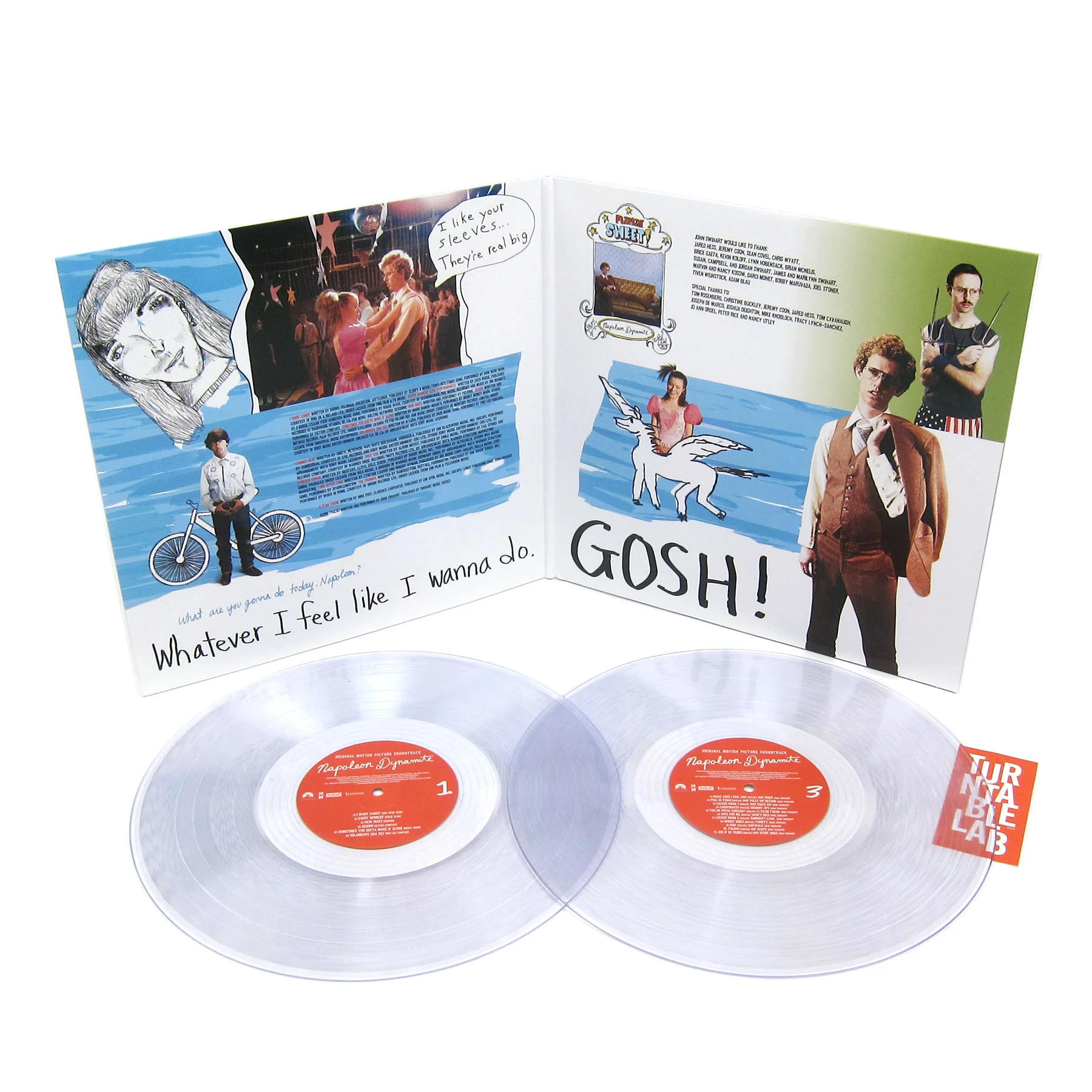 Napoleon Dynamite: Soundtrack (Clear Colored Vinyl) Vinyl 2LP - Image 2