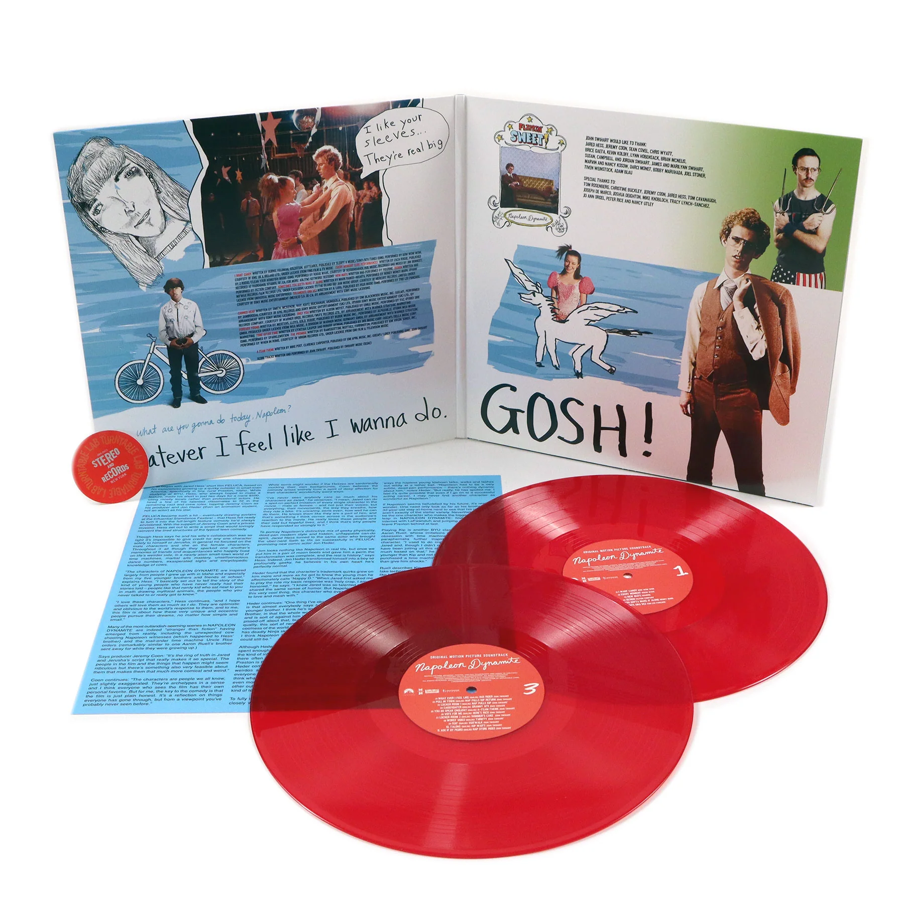 Napoleon Dynamite: Soundtrack (Red Colored Vinyl) Vinyl 2LP - Image 2