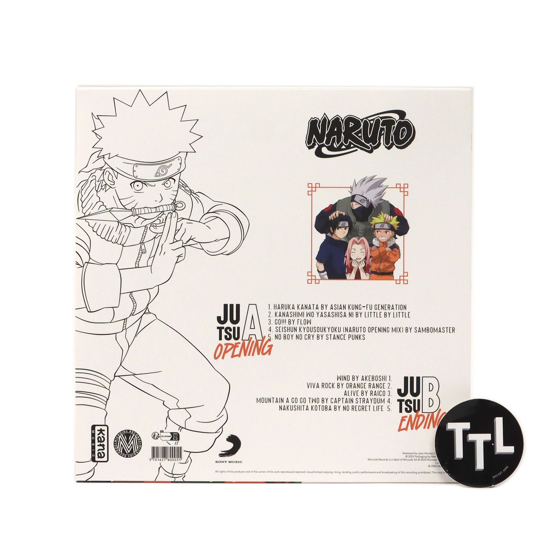 Naruto: Best Collection Vinyl LP - Image 2