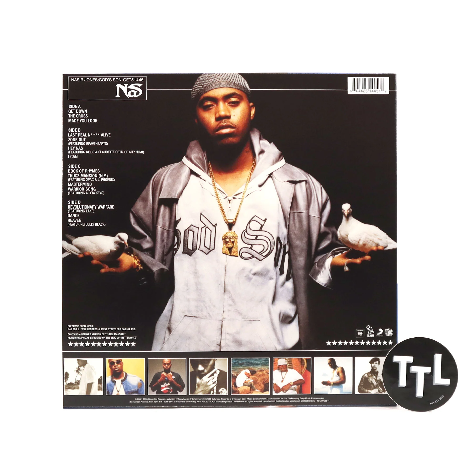 Nas: God's Son (Colored Vinyl) Vinyl 2LP - Image 3