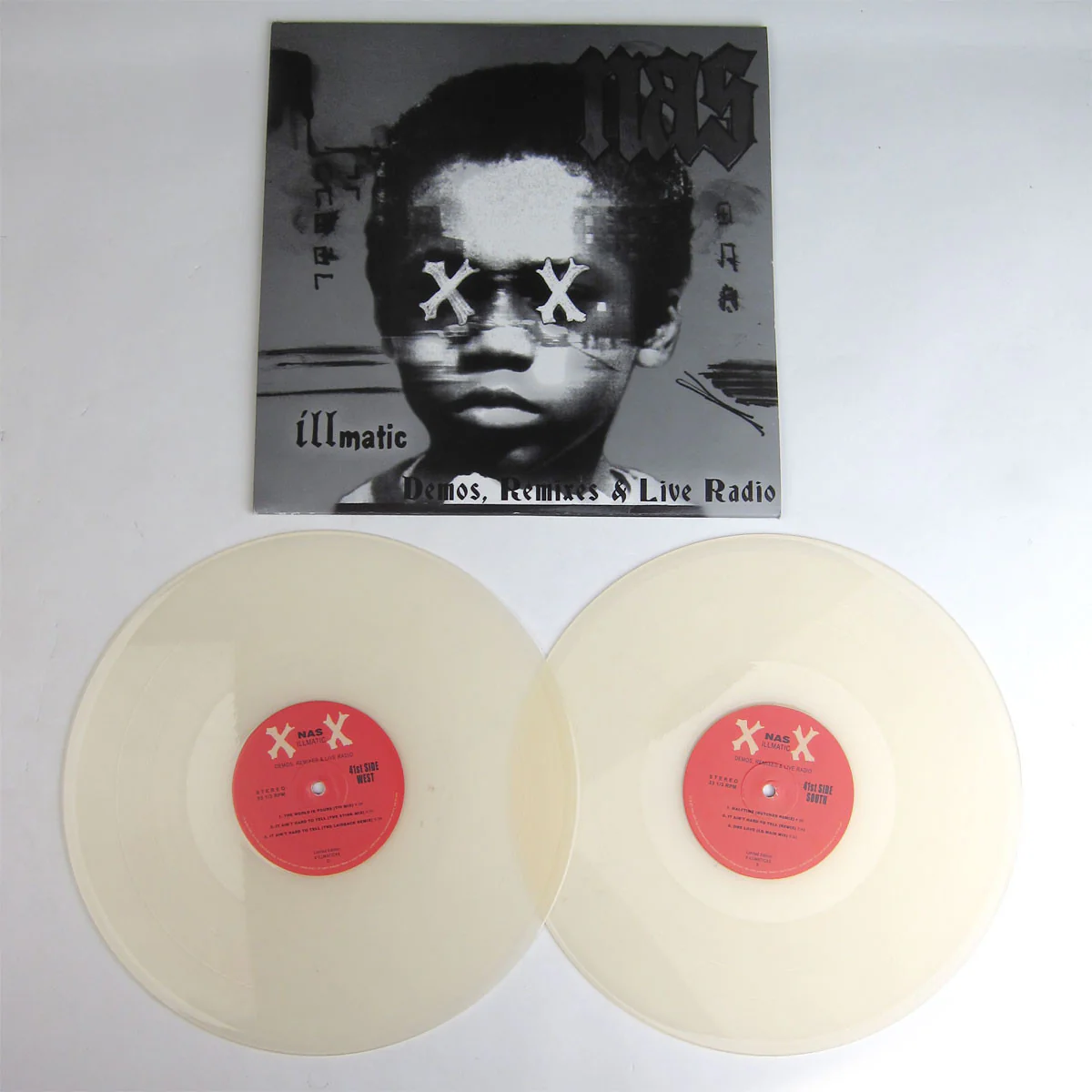 Nas: Illmatic XX - Demos, Remixes & Live Radio (Colored Vinyl) Vinyl 2LP - Image 2