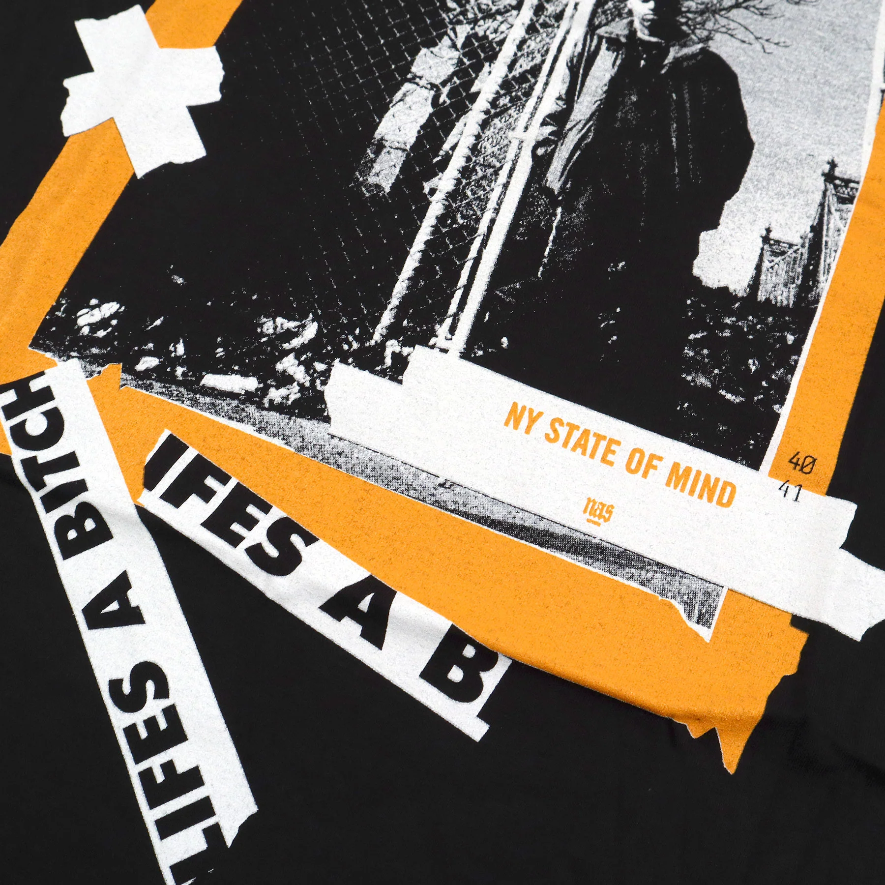 Nas: Life's A Bitch Shirt - Image 4