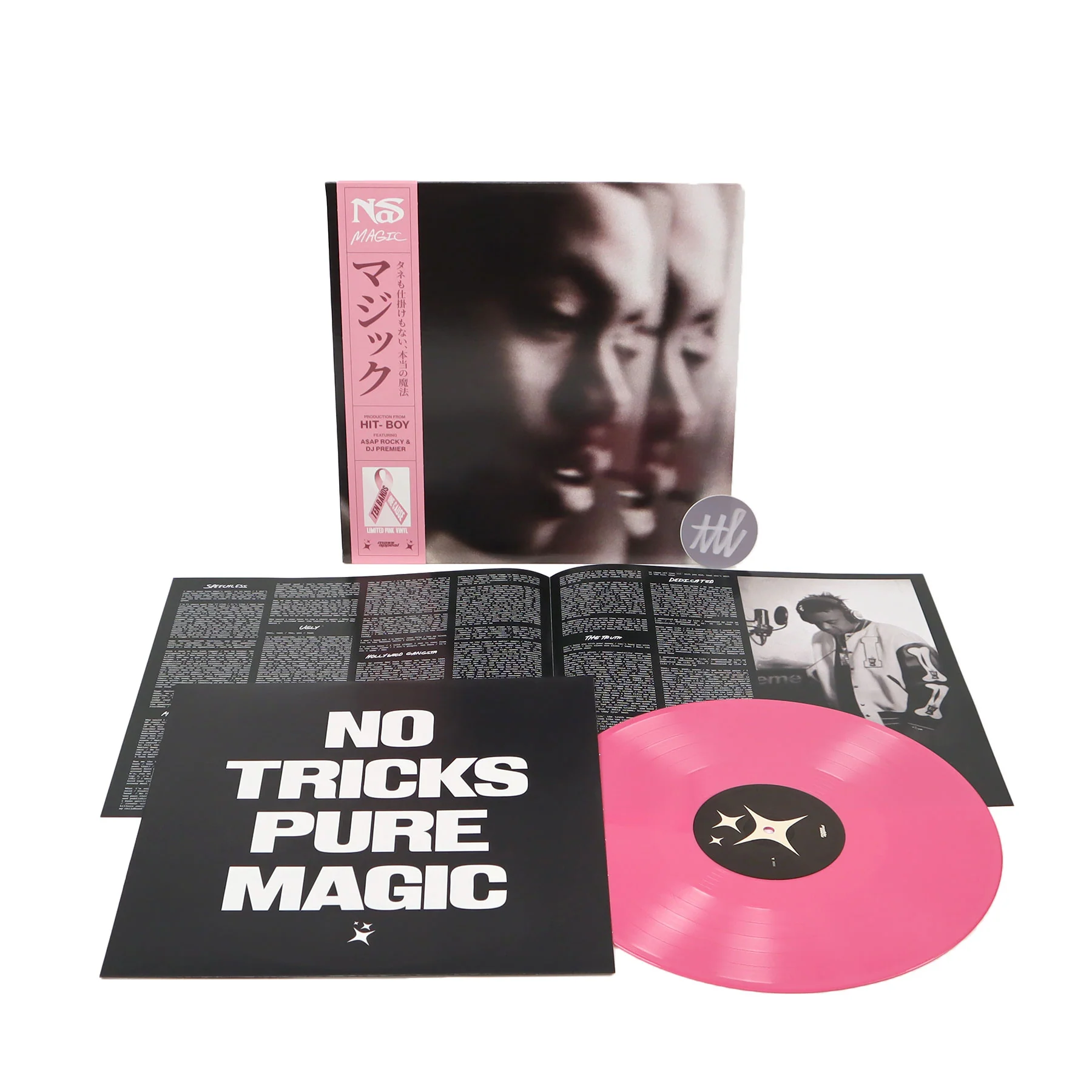 Nas: Magic (Pink Colored Vinyl) Vinyl LP - Image 2