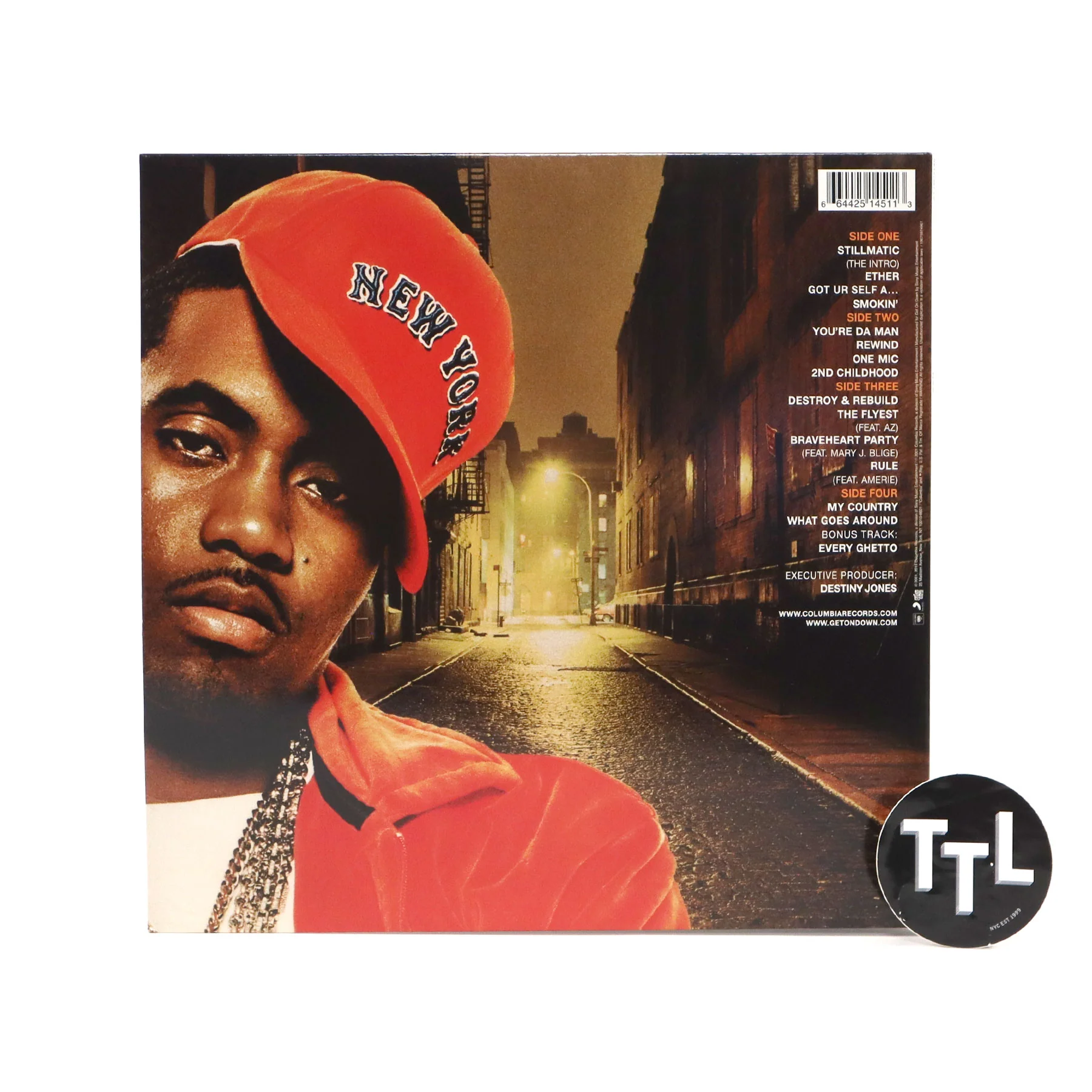 Nas: Stillmatic (Silver Colored Vinyl) Vinyl 2LP - Image 3
