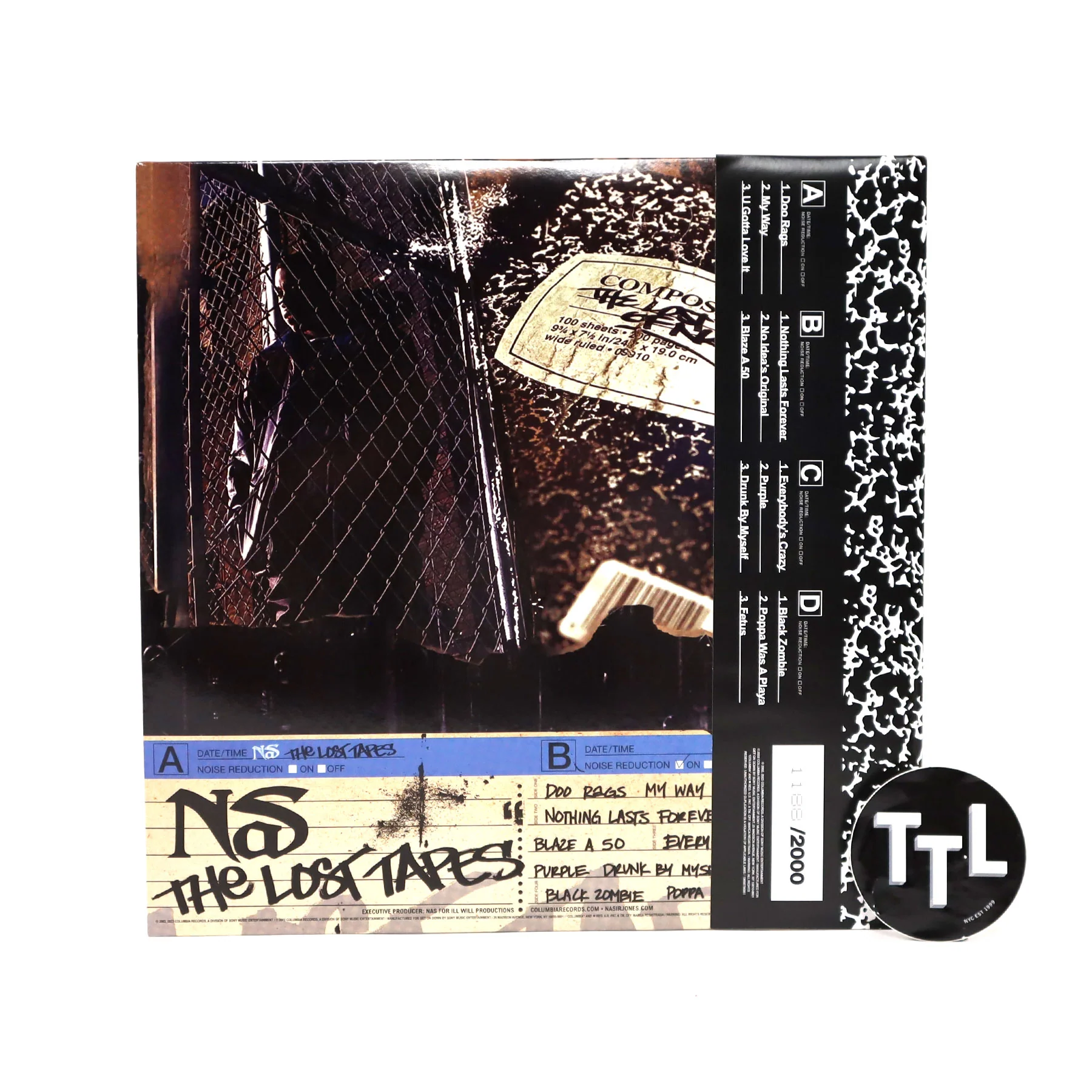 Nas: The Lost Tapes (Colored Vinyl) Vinyl 2LP - Image 3