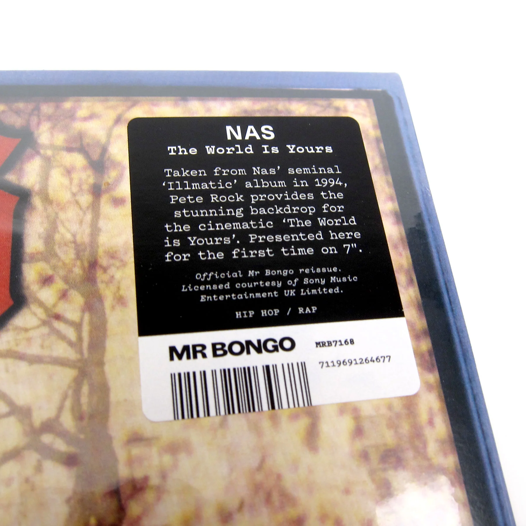 Nas: The World Is Yours Vinyl 7" - Image 3
